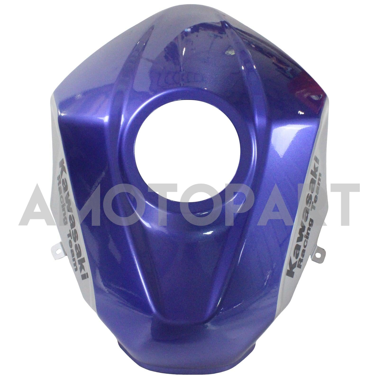 Amotopart Kawasaki EX400/Ninja400 2018-2023 Silver&Blue Fairing Kit