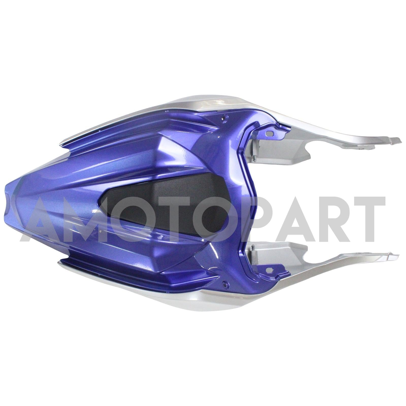 Amotopart Kawasaki EX400/Ninja400 2018-2023 Silver&Blue Fairing Kit