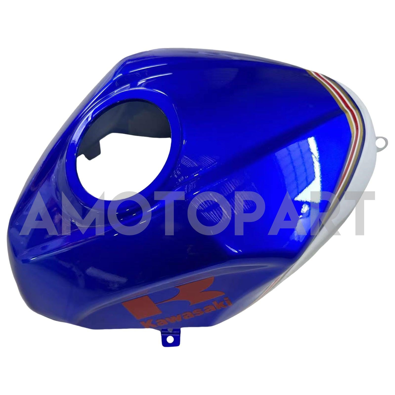 Amotopart Kawasaki EX400/Ninja400 2018-2023 Blau&Gelbes Verkleidungsset