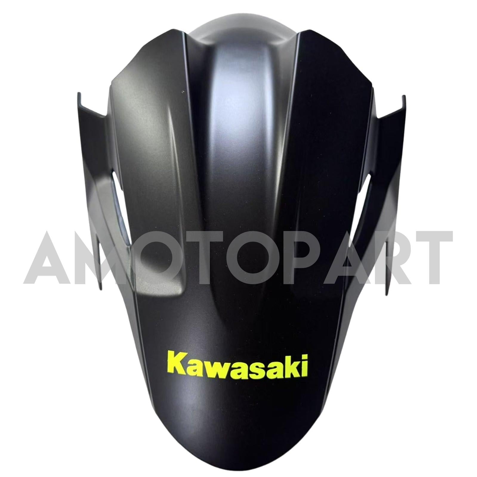 Amotopart Kawasaki EX400/Ninja400 2018-2023 Noir&Kit de carénage jaune
