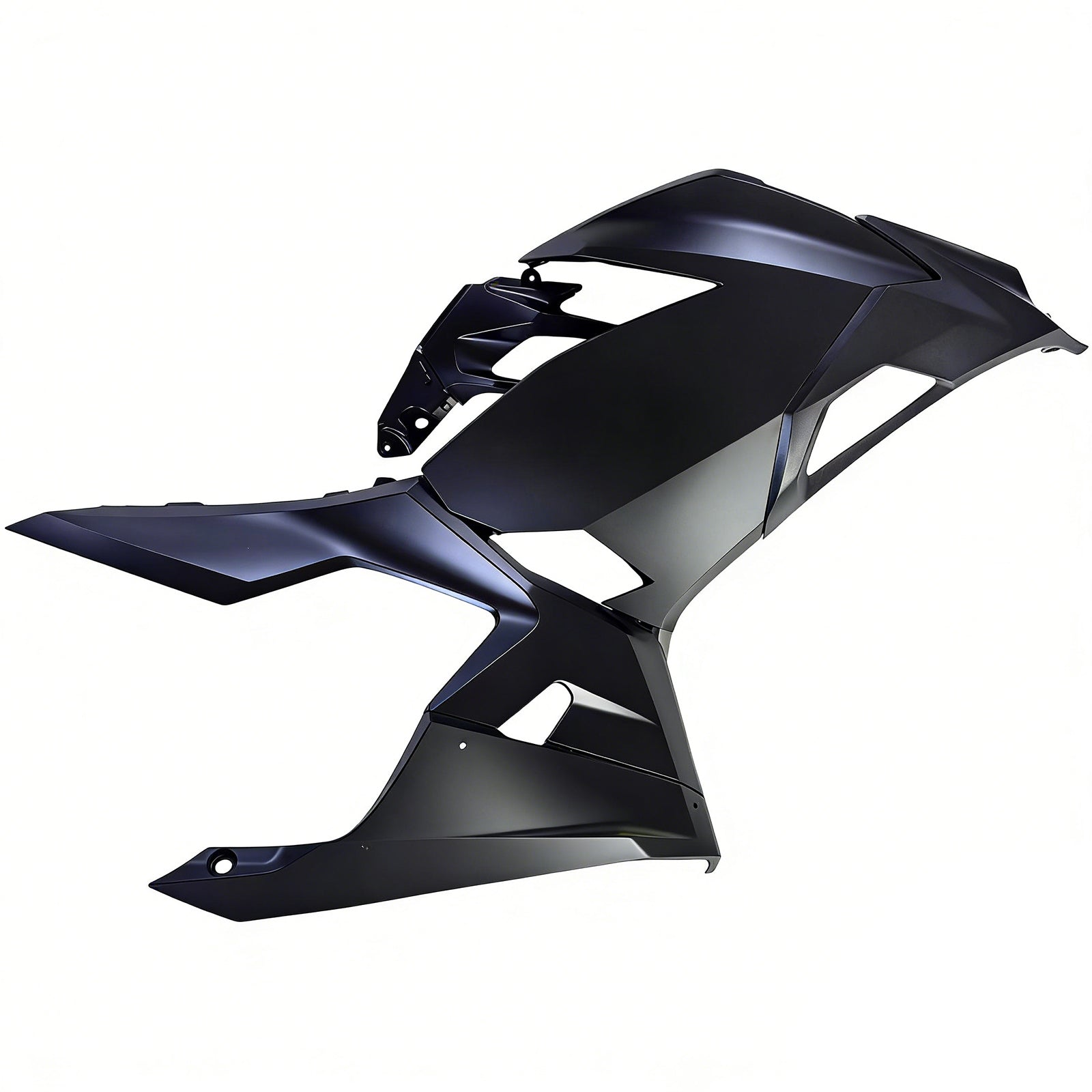 Amotopart Kawasaki EX400/Ninja400 2018-2023 Black Fairing Kit