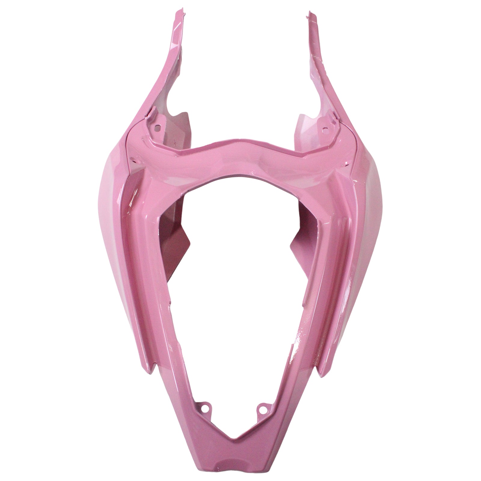 Kit de carenado Amotopart Kawasaki EX400/Ninja 400 2018-2023 rosa y blanco