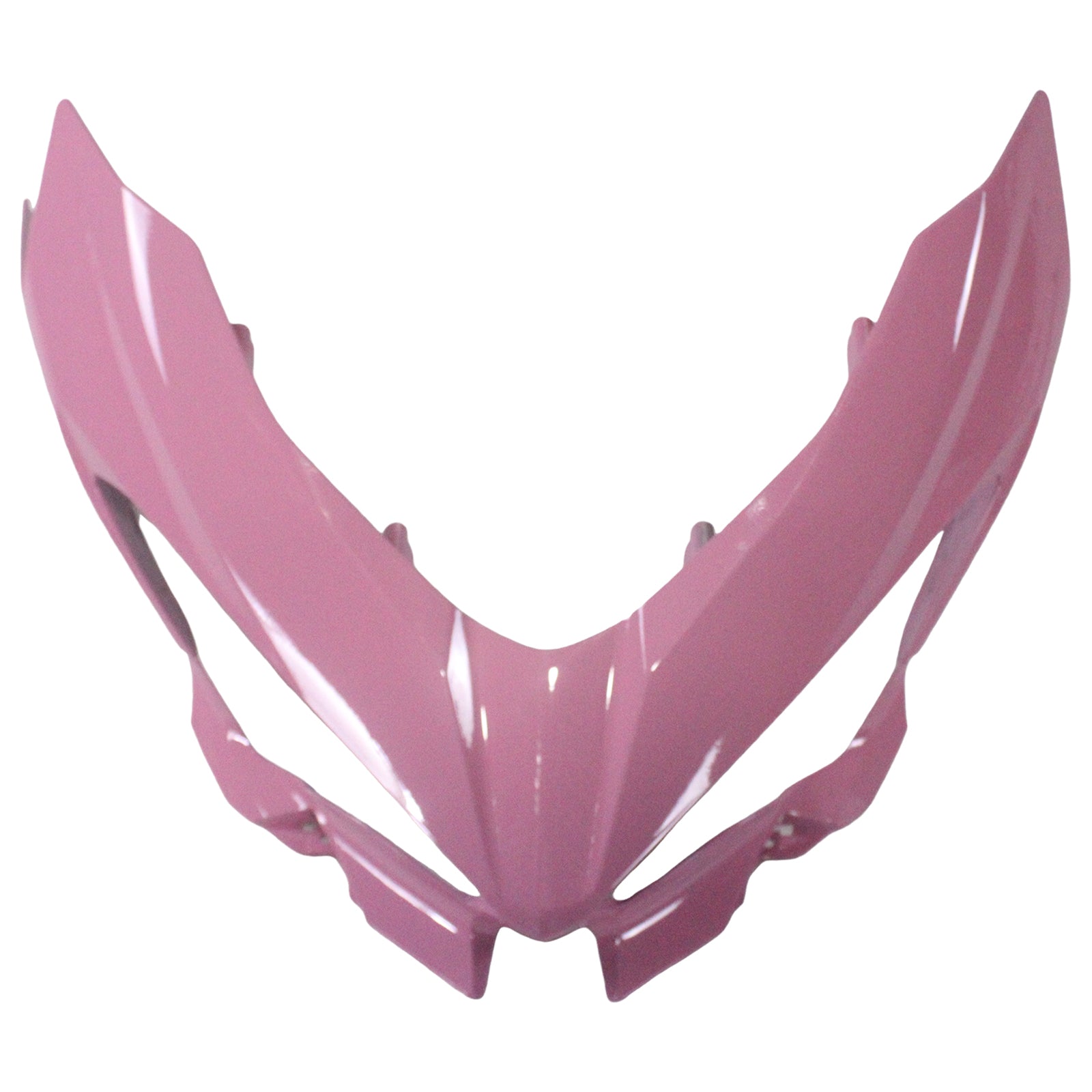 Kit de carenado Amotopart Kawasaki EX400/Ninja 400 2018-2023 rosa y blanco