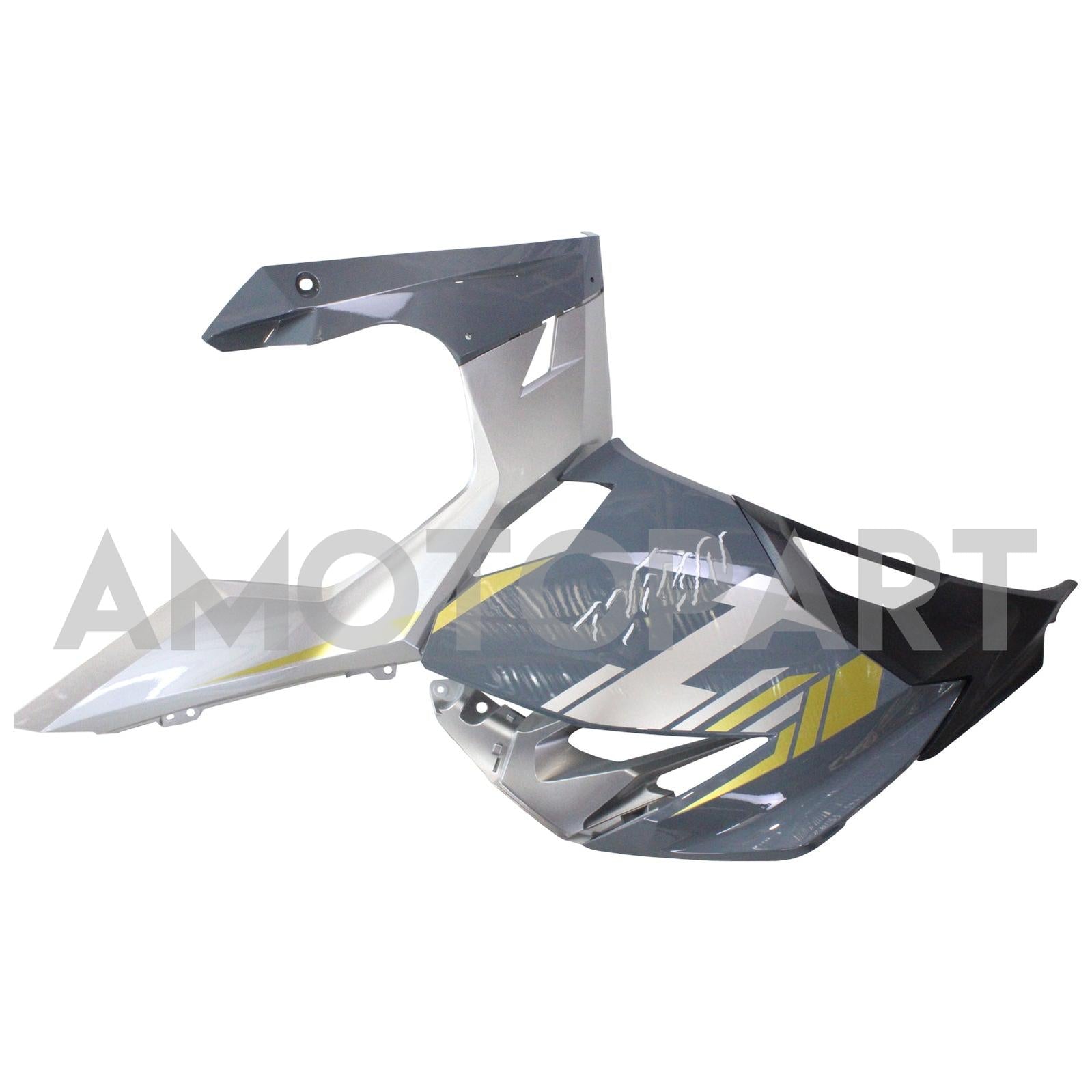 Amotopart Kawasaki EX400/Ninja400 2018-2023 Grey Fairing Kit