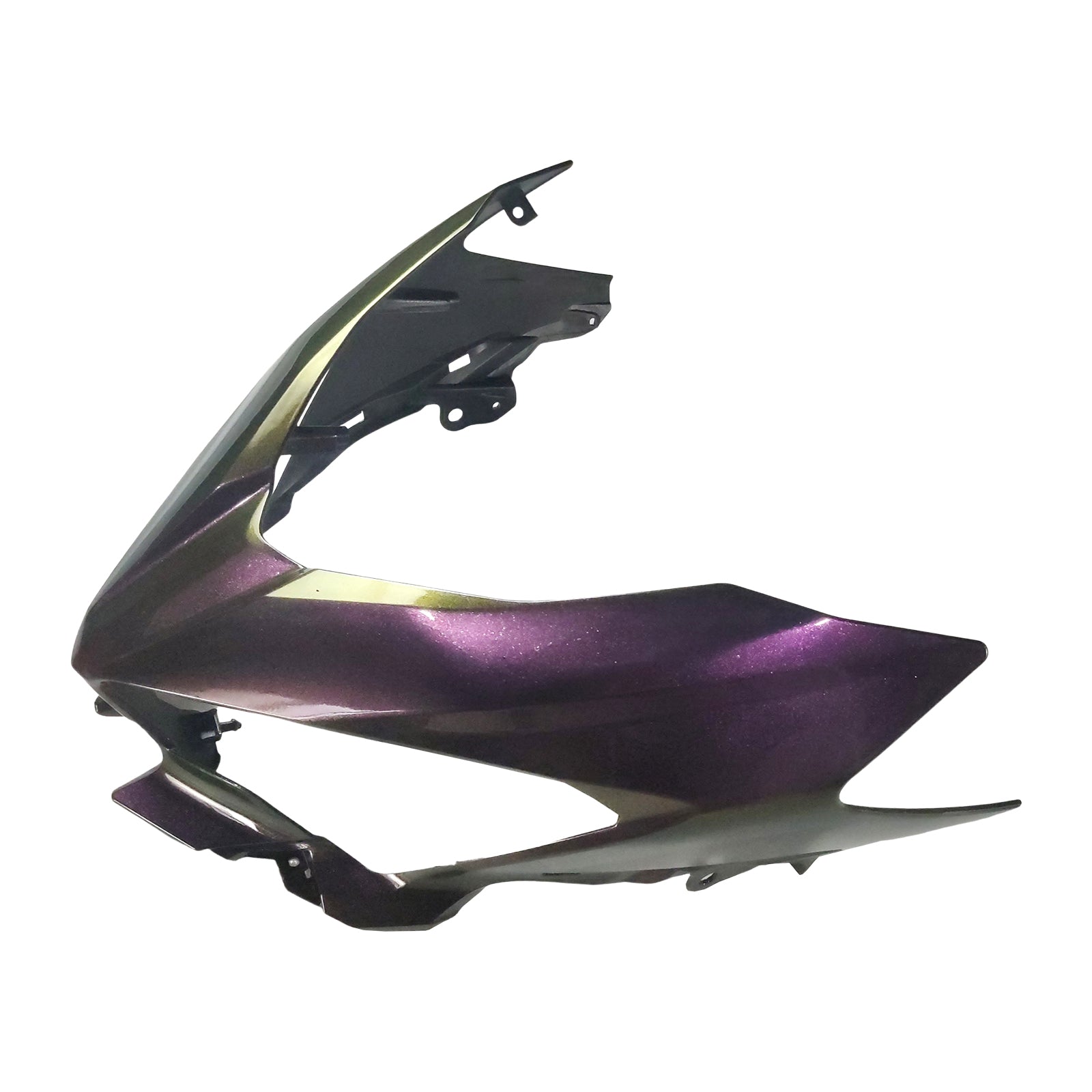 Amotopart Kawasaki Ex400/Ninja400 2018-2024 Gradient Purple & Green Fair Kit