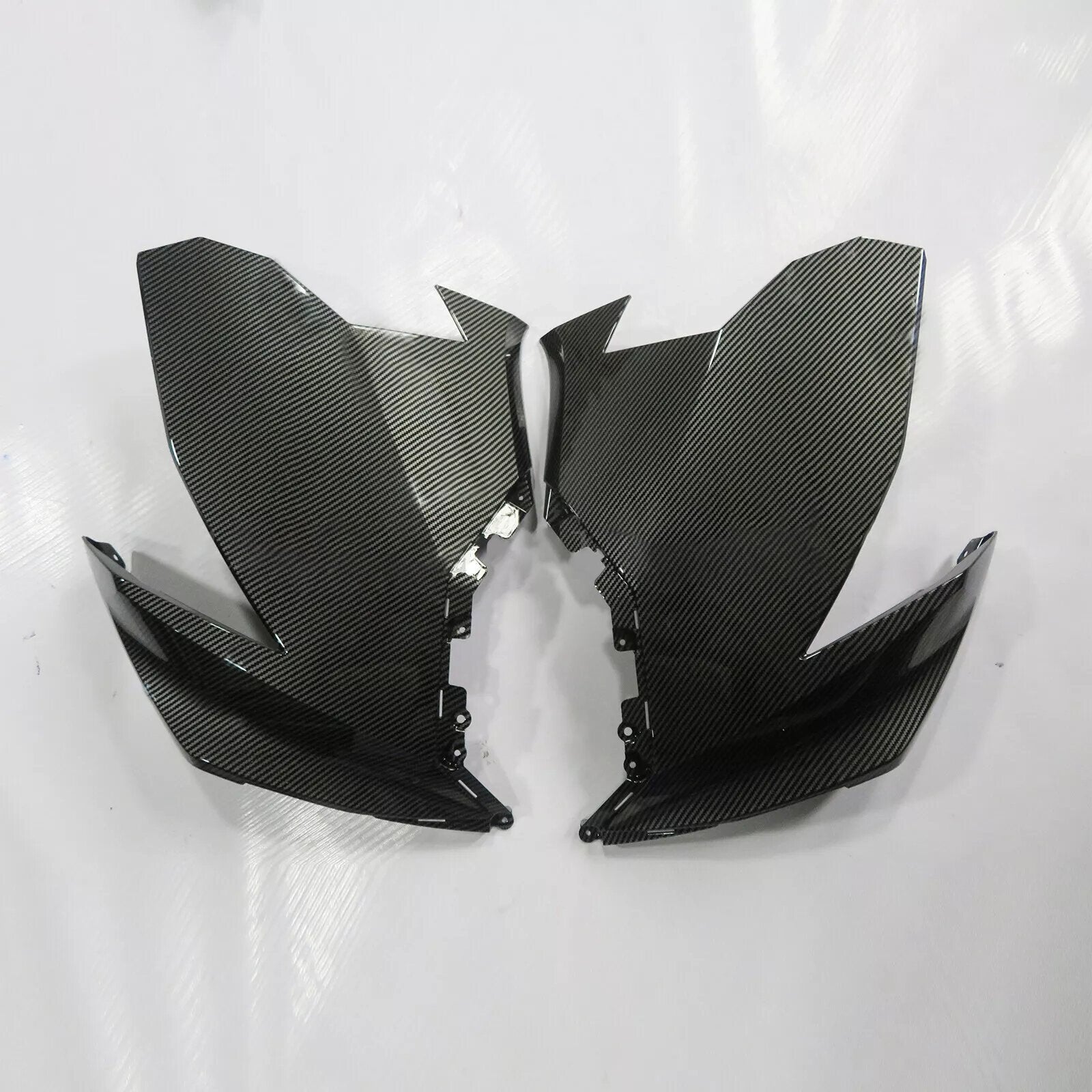 Amotopart Kawasaki EX400/Ninja400 2018-2023 Carbon Fiber Pattern Fairing Kit