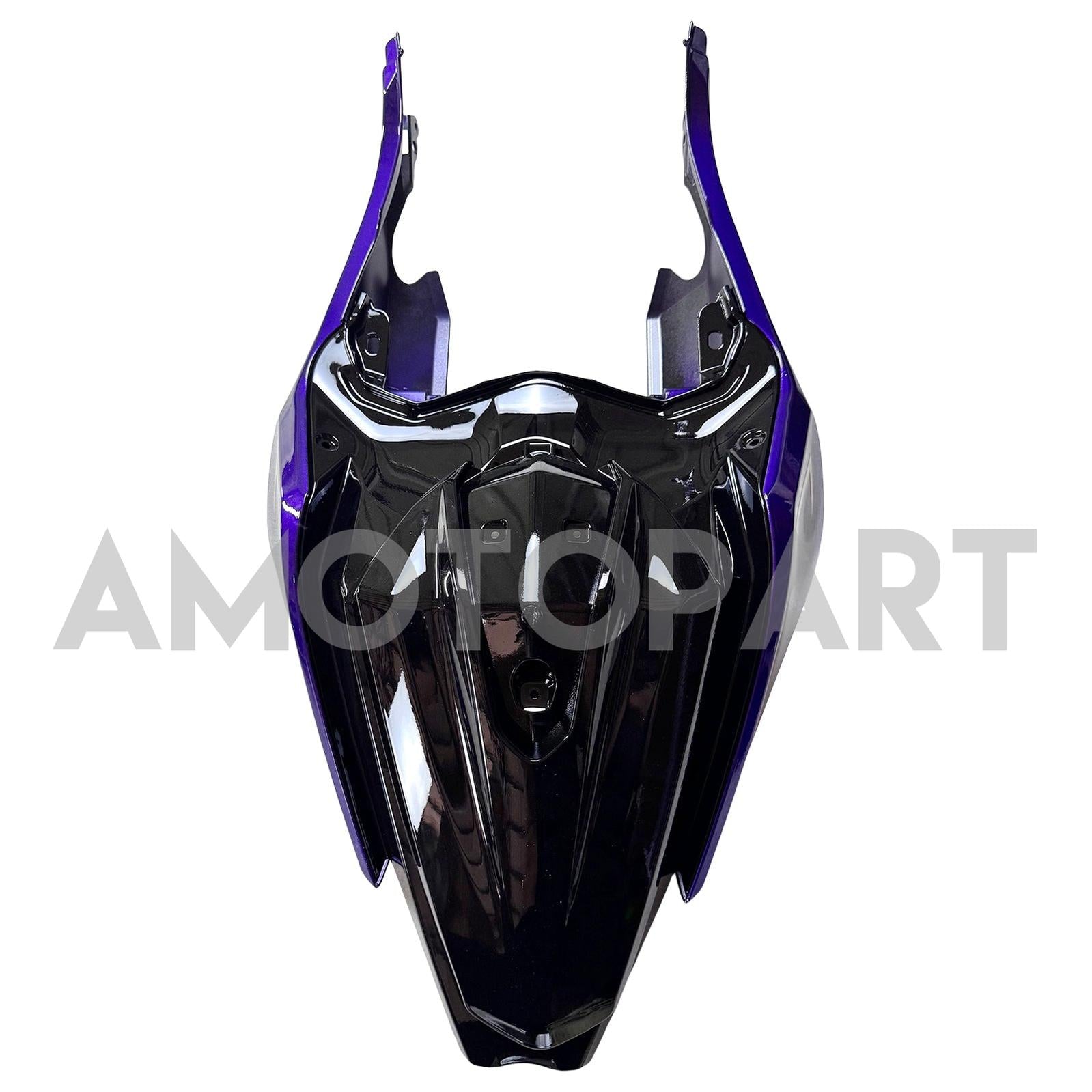 Amotopart 2018-2024 Kawasaki EX400 Ninja400 Black Dark Purple Fairing Kit