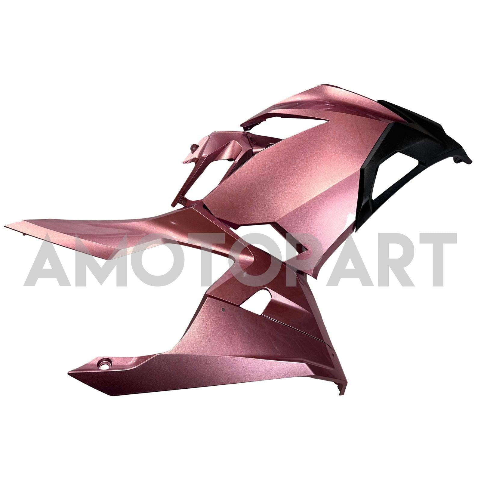Amotopart 2018-2024 Kawasaki EX400 Ninja400 Pink Fairing Kit