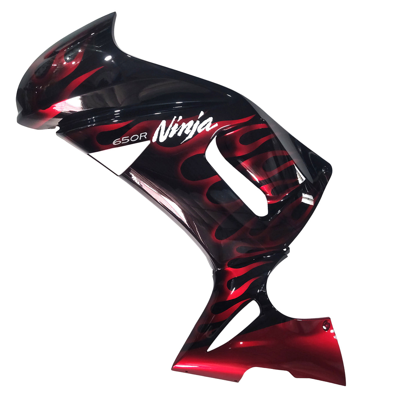 Amotopart 2006-2008 Kawasaki ER6F Ninja650 Black & Red Fairing Kit