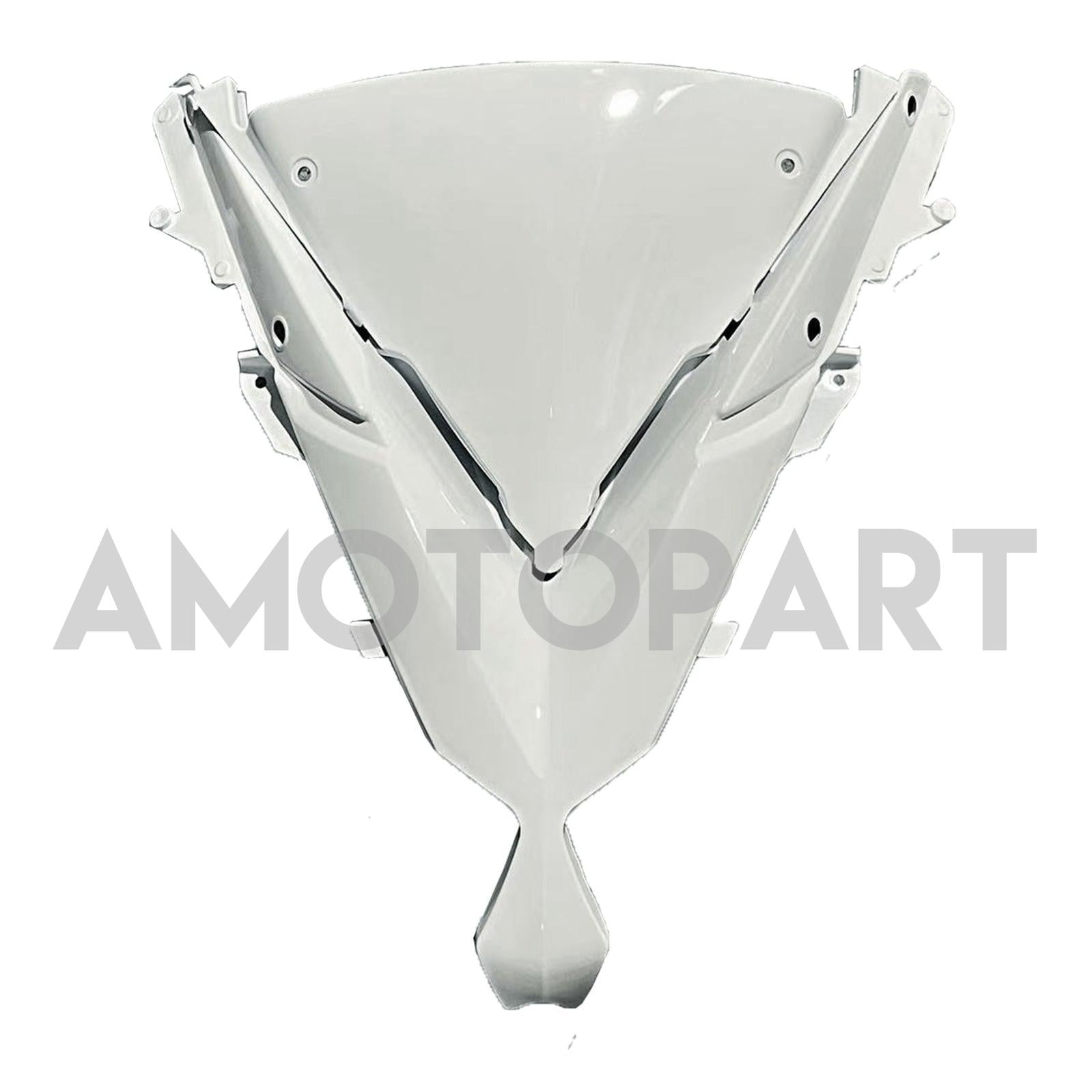 Amotopart 2009-2011 Kawasaki Ninja650 EX650 White & Black Fairing Kit