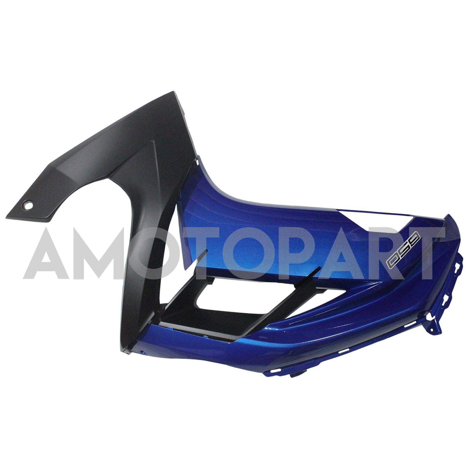 Amotopart 2012-2016 Kawasaki Ninja 650 EX650 Black Blue Fairing Kit