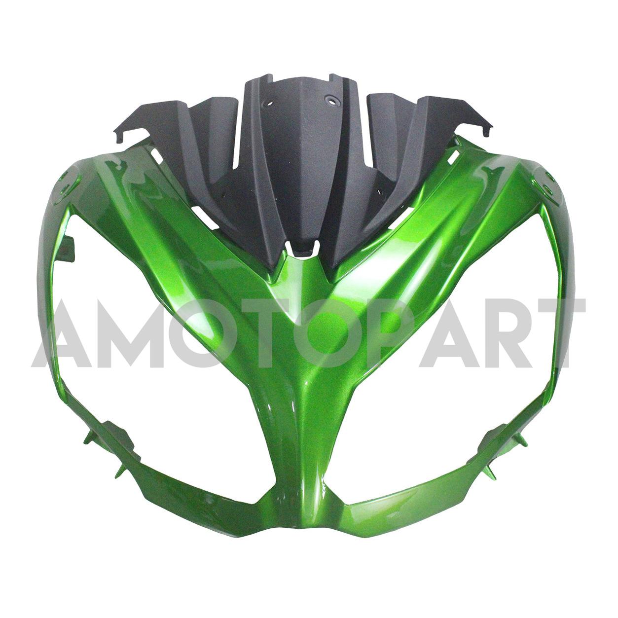 Amotopart 2005-2010 BMW K1200S Black&Green Fairing Kit