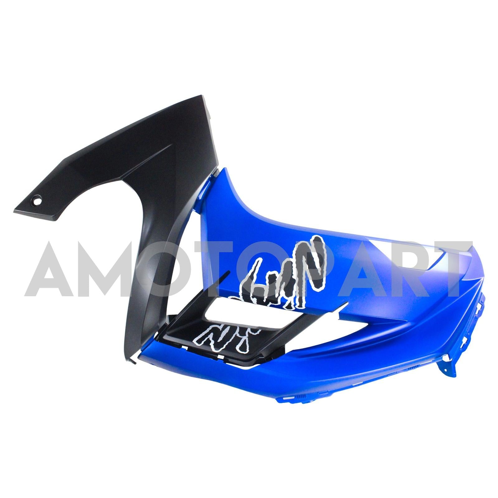 Amotopart 2012-2016 Kawasaki Ninja 650 Blue Black Fairing Kir