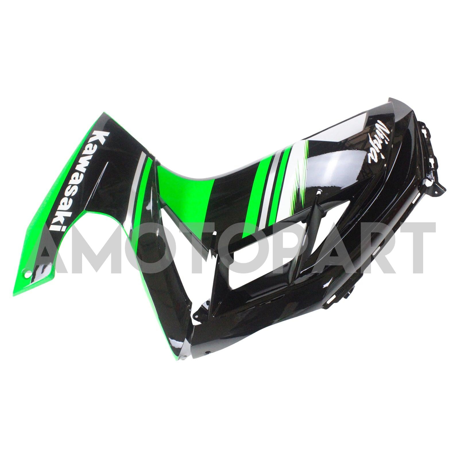 Amotopart 2012-2016 Kawasaki Ninja 650 Green Black Fairing Kit