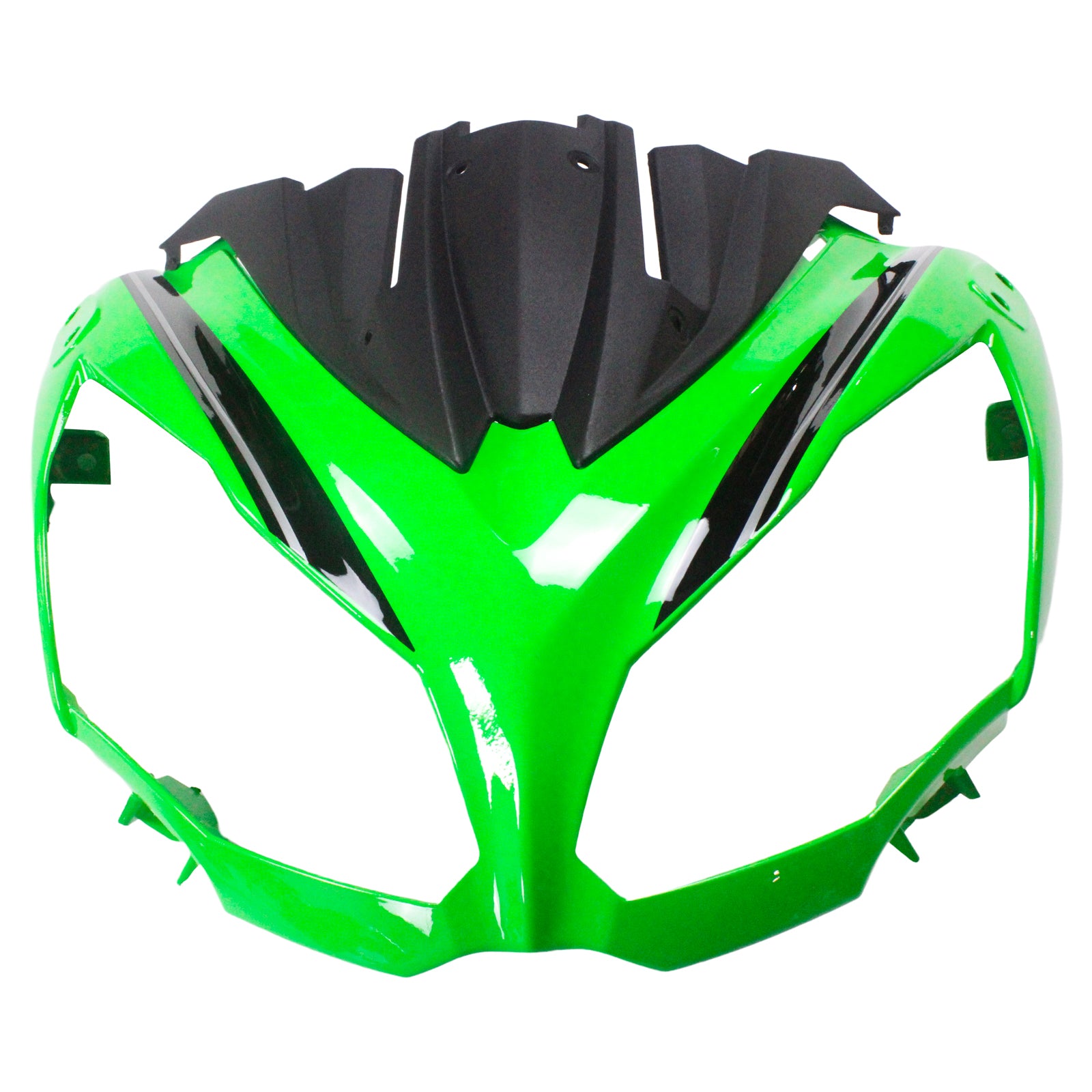 Amotopart 2012-2016 Kawasaki Ninja 650 Green Black Fairing Kit