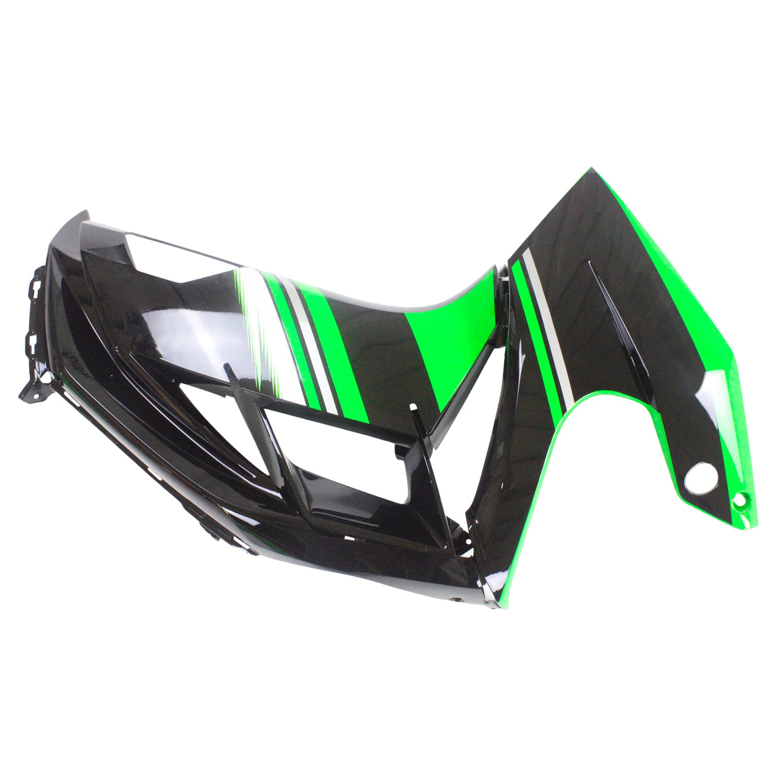 Amotopart 2012-2016 Kawasaki Ninja 650 Green Black Fairing Kit