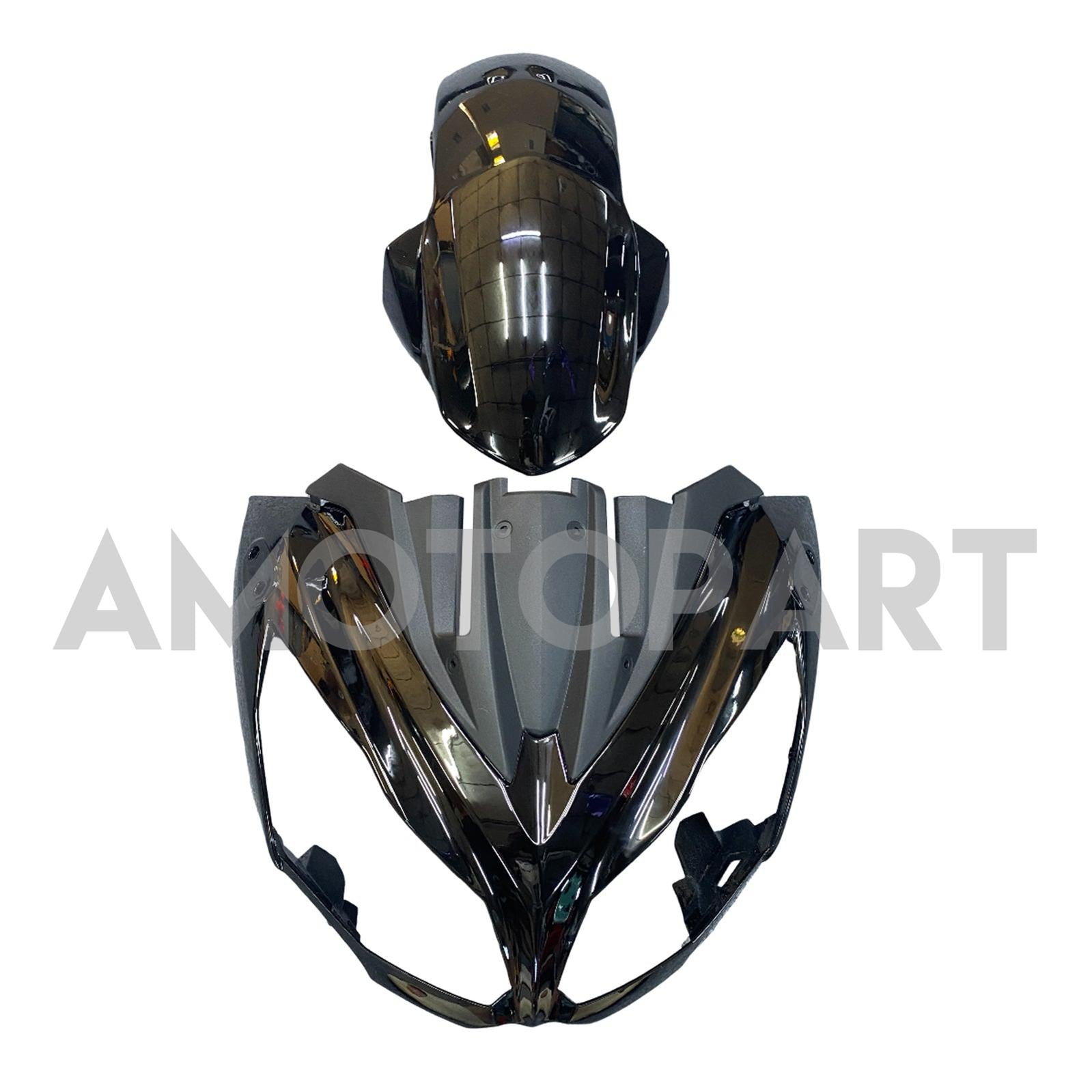 Amotopart 2012-2016 Kawasaki Ninja 650 Black Fairing Kit