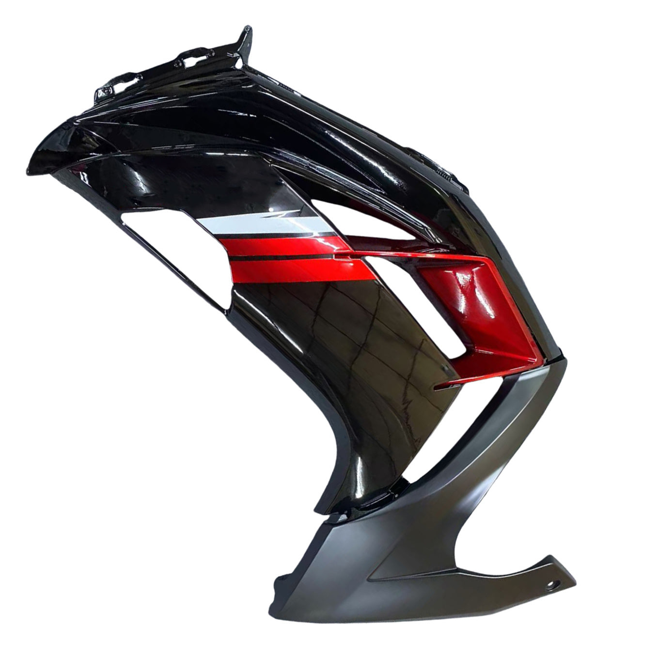 Amotopart 2012-2016 Kawasaki Ninja 650 Black Red Fairing Kit