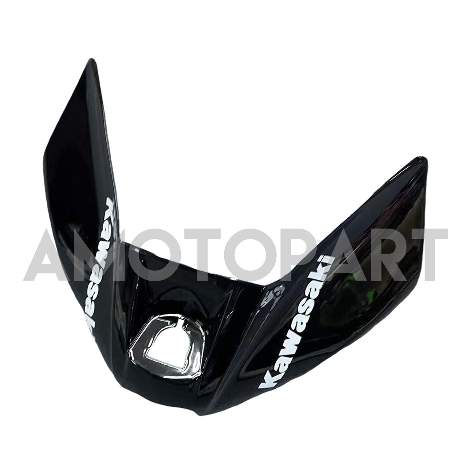 Amotopart 2012-2016 Kawasaki Ninja 650 Kit de carenado rojo brillante negro