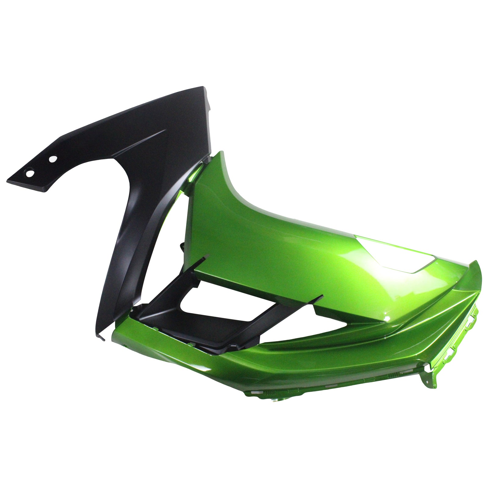 Amotopart 2012-2016 Kawasaki Ninja 650 Kit de carenado verde Style2