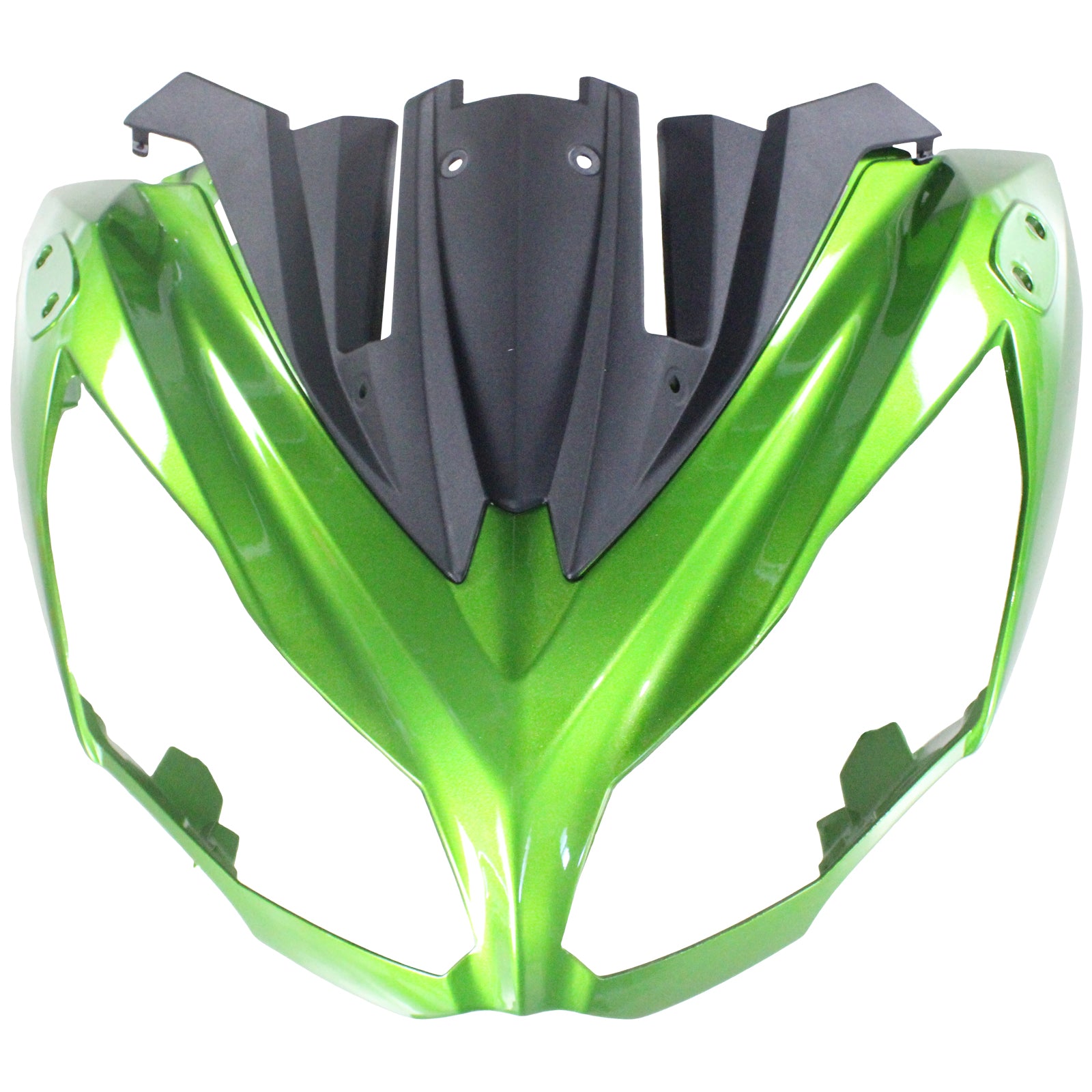 Amotopart 2012-2016 Kawasaki Ninja 650 Kit de carenado verde Style2