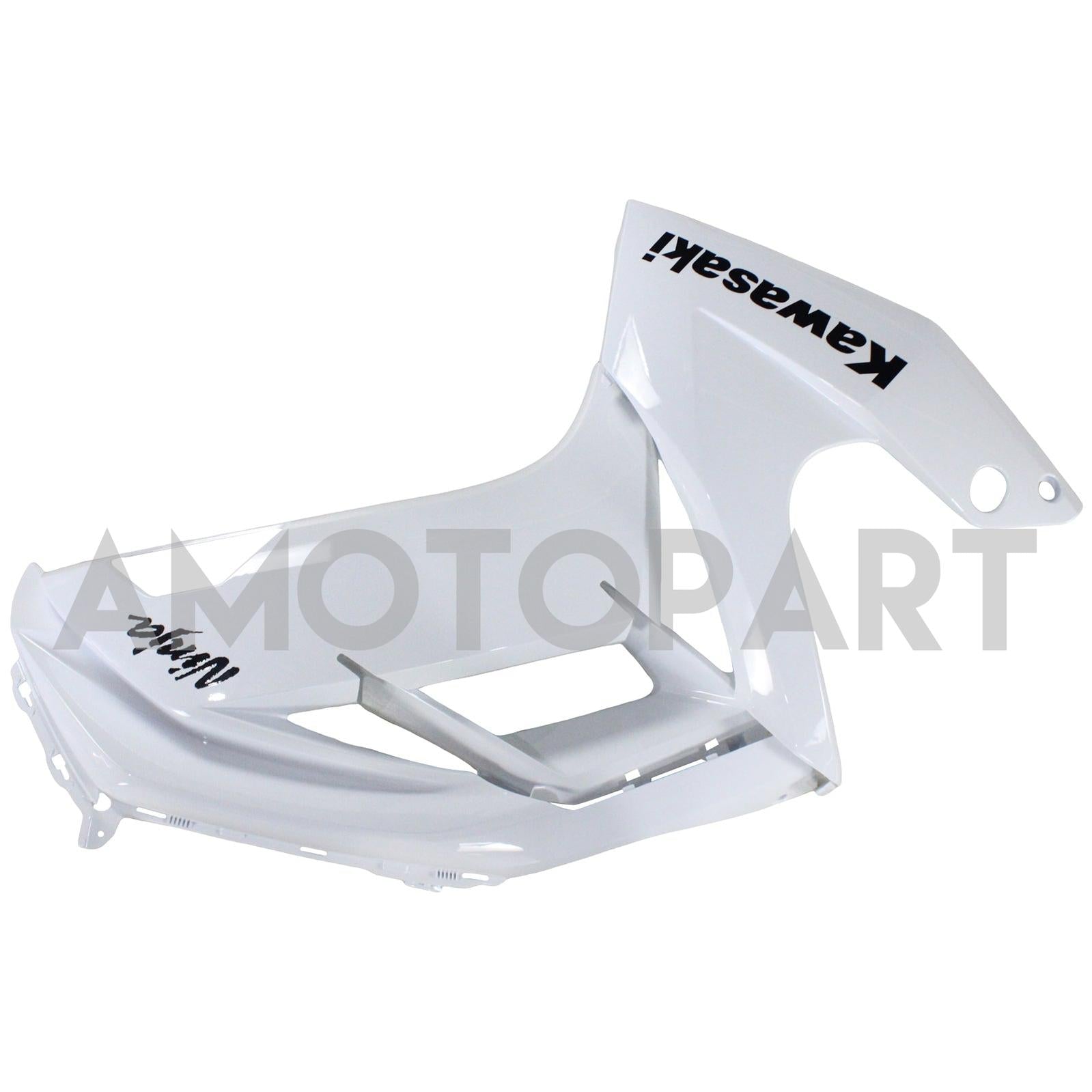 Amotopart 2012-2016 Kawasaki Ninja 650 Weiß Farbverkleidungskit