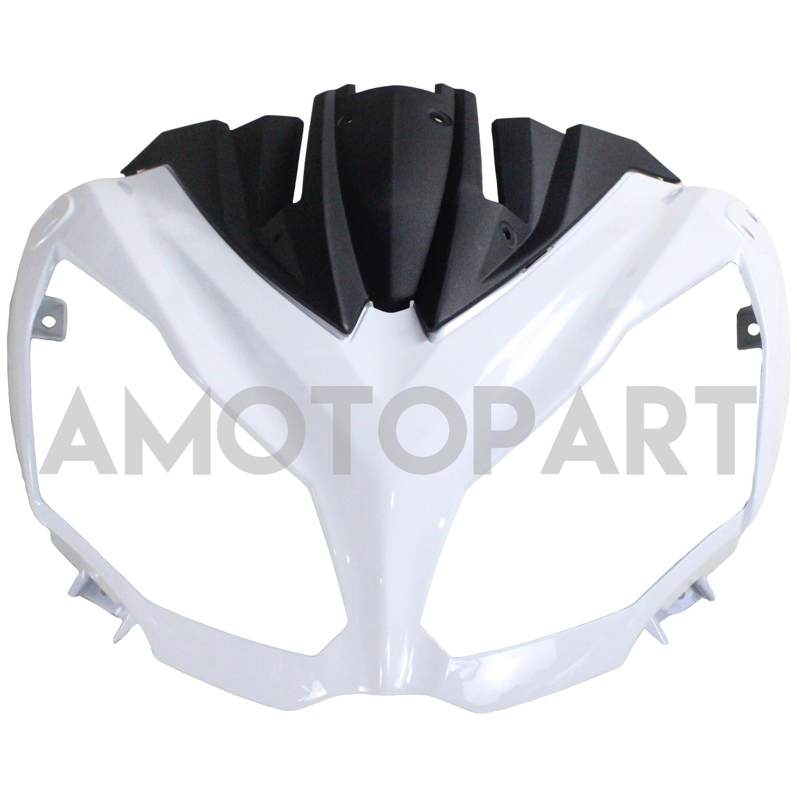 Amotopart 2012-2016 Kawasaki Ninja 650 Weiß Farbverkleidungskit