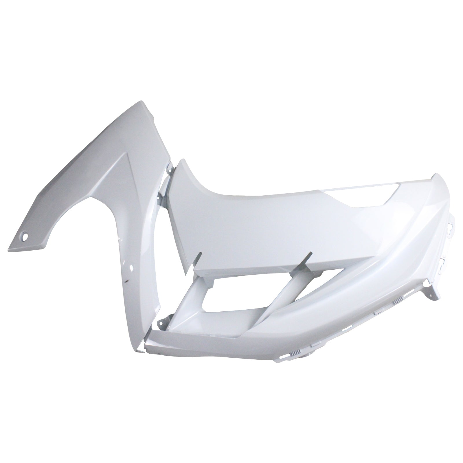 Amotopart 2012-2016 Kawasaki Ninja 650 White Color Fairing Kit