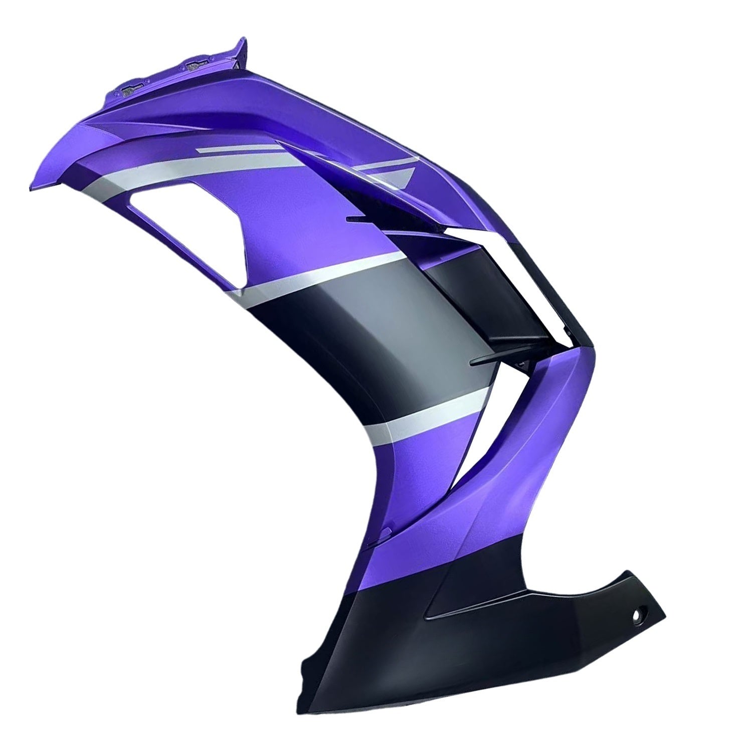 Amotopart 2012-2016 Kawasaki ER6F/Ninja650 Matte Purple & Black Fair Kit