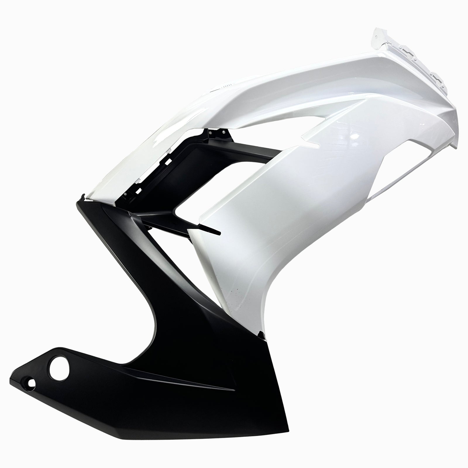 Amotopart 2012-2016 Kawasaki Ninja 650 ER6F Black White Fairing Kit
