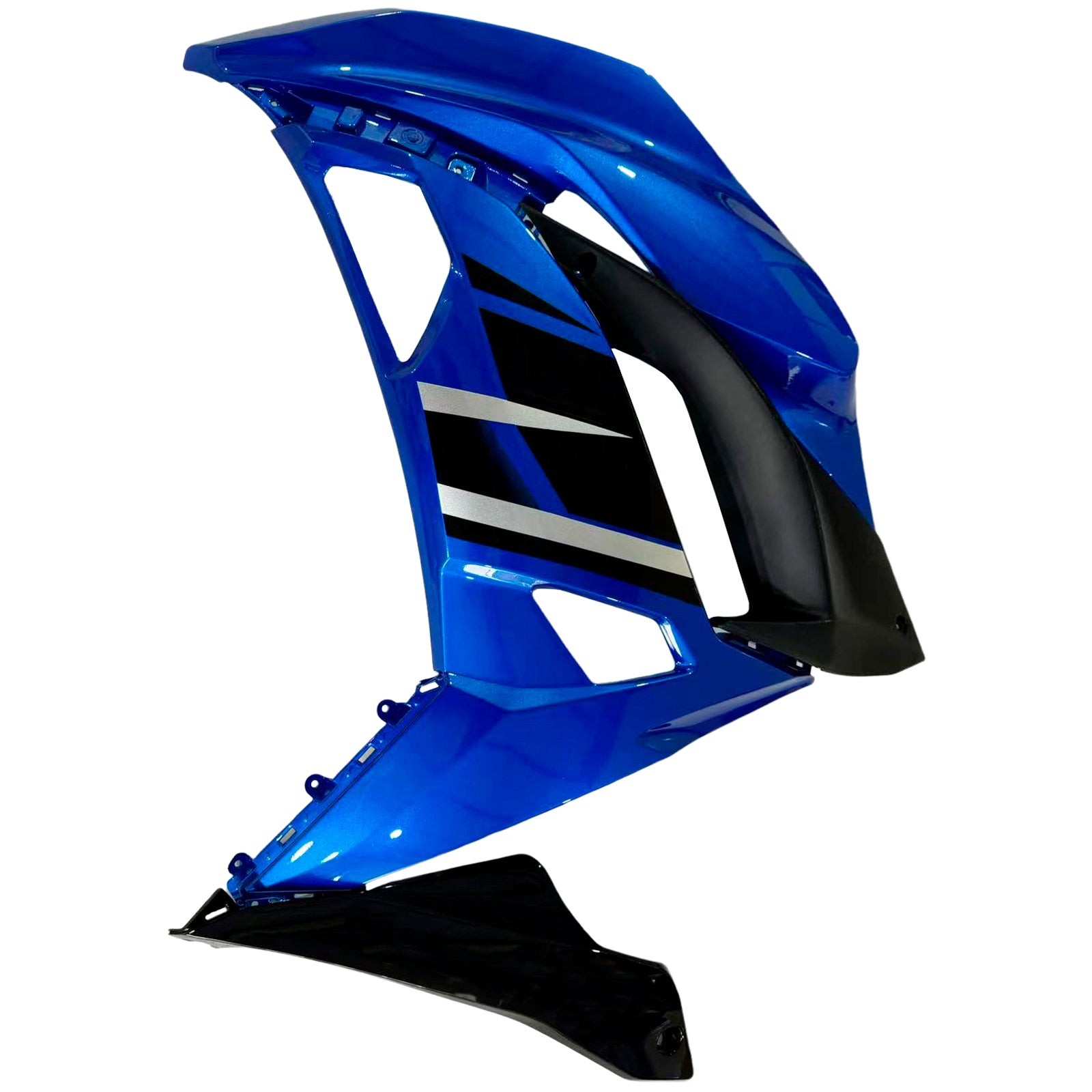 AMOTOPART KAWASAKI ER6F/NINJA650R 2017-2019 Glossy Blue Fairing Kit