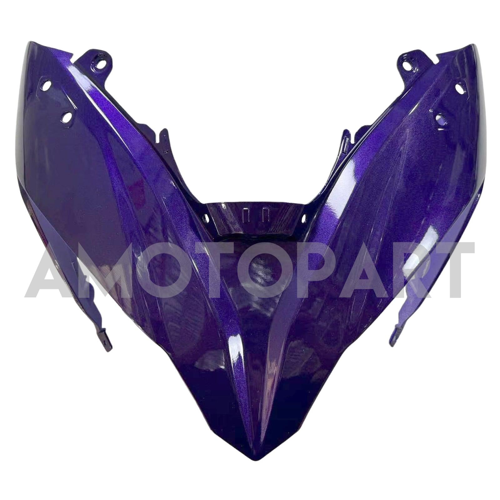 AMOTOPART KAWASAKI ER6F/NINJA650R 2017-2019 WIT & BLAUWE Fairing Kit