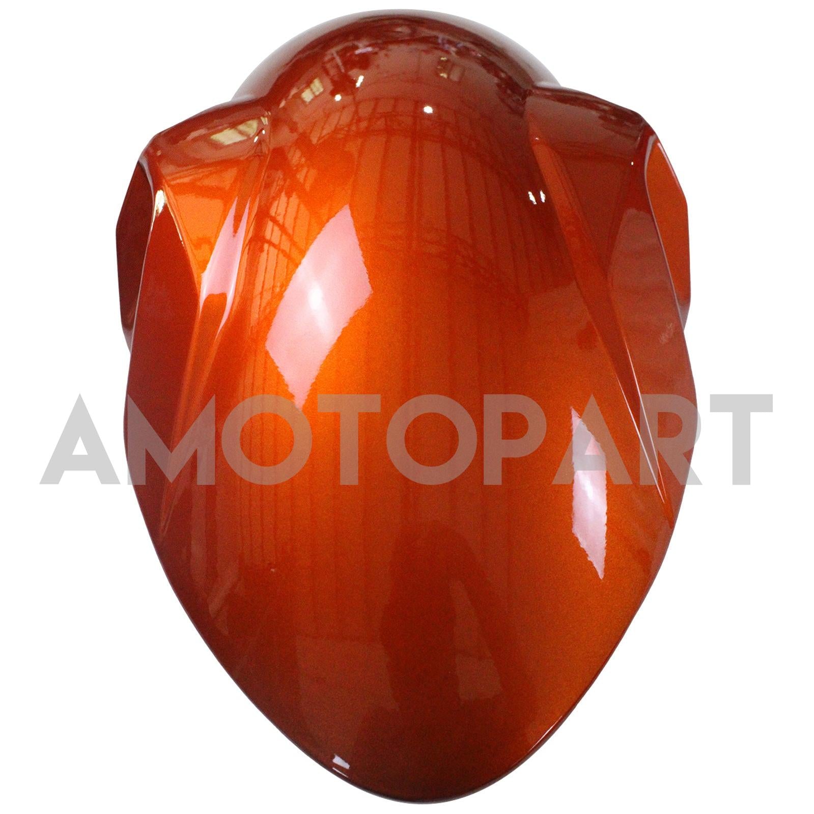 Amotopart Kawasaki ER6F/Ninja650R 2017-2019 Kit de carenado naranja brillante