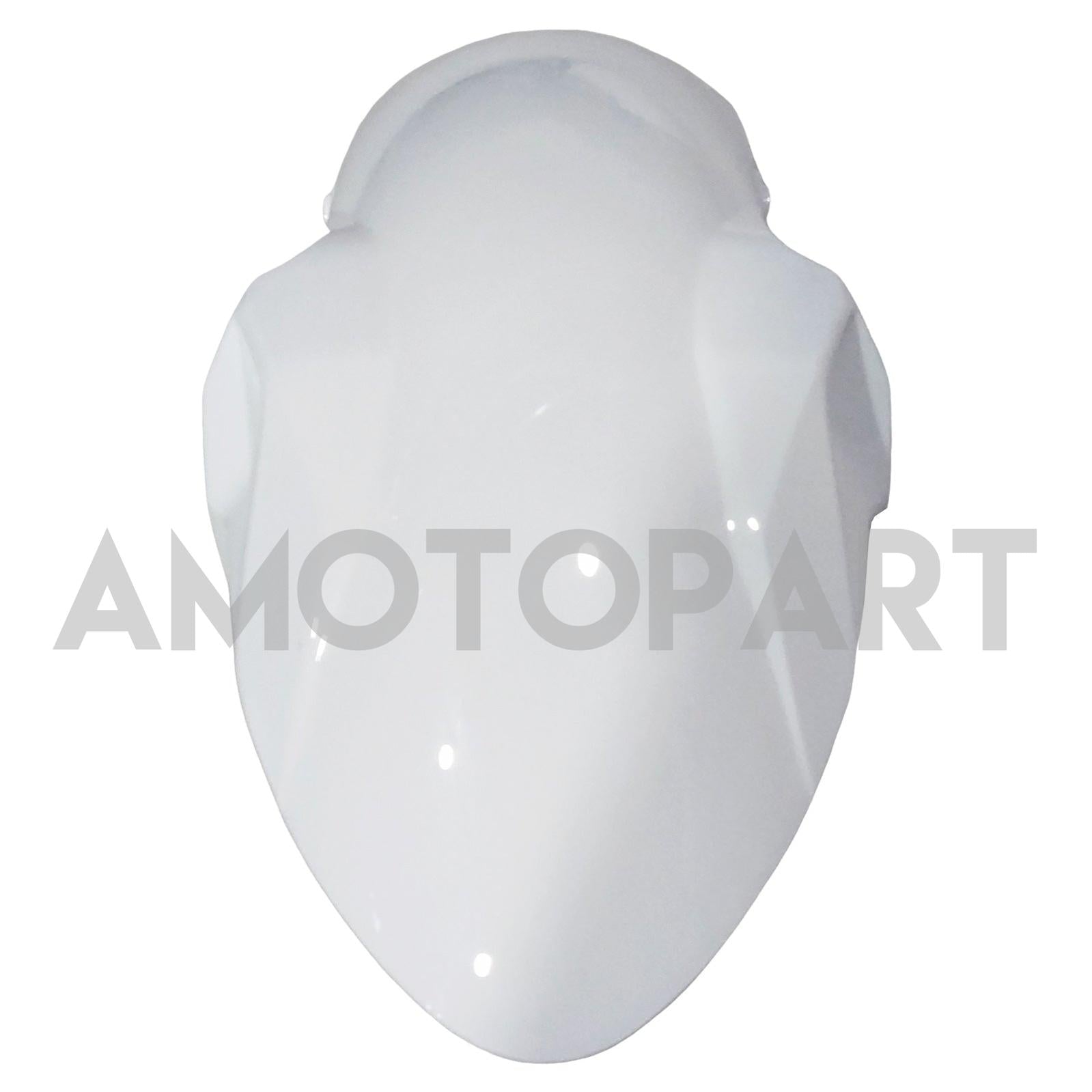 Amotopart 2017-2019 Kawasaki ER6F/Ninja650R White med Green Stripe Fairing Kit