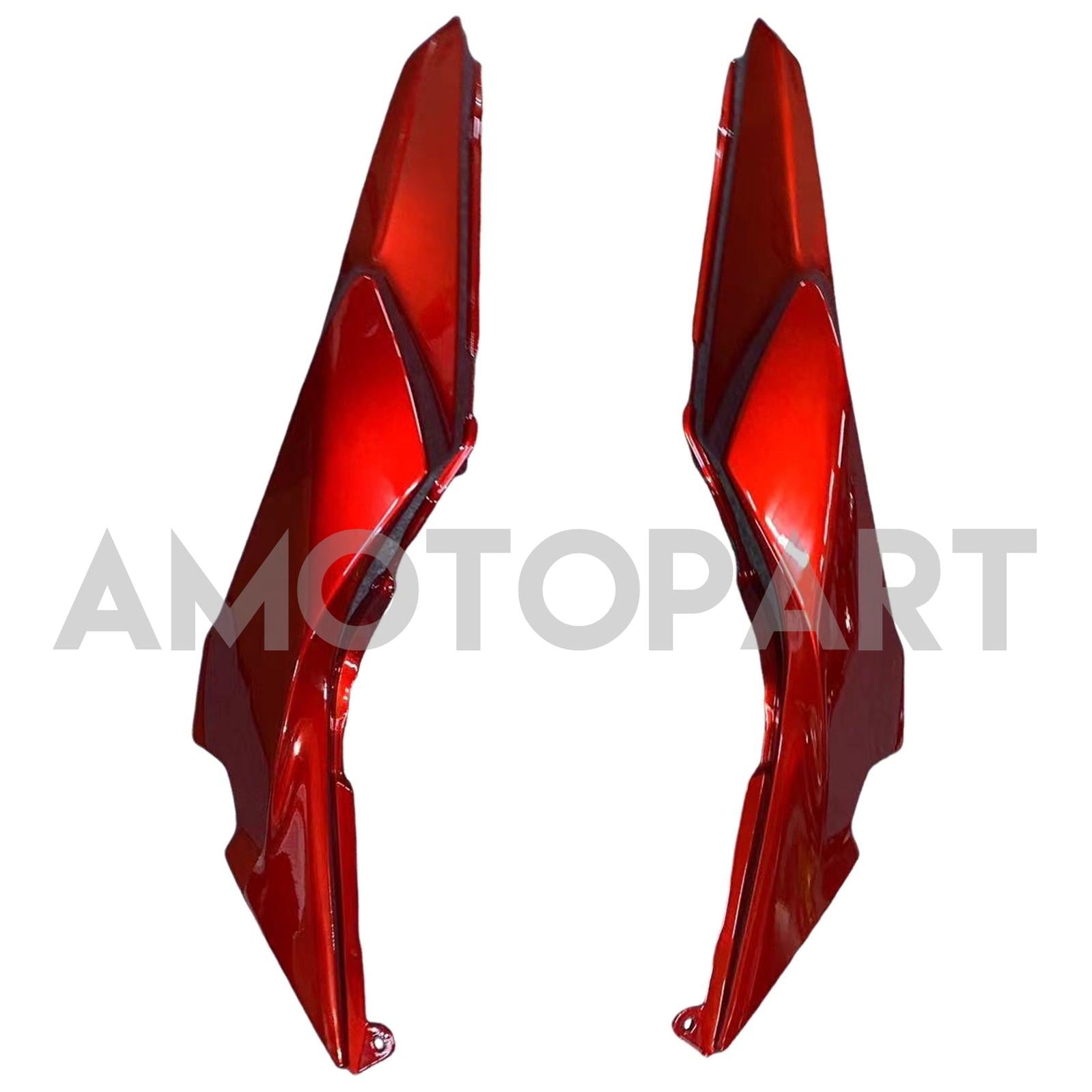 AMOTOPART 2017-2019 KAWASAKI ER6F/NINJA650R GLOSS RED FAIRING KIT