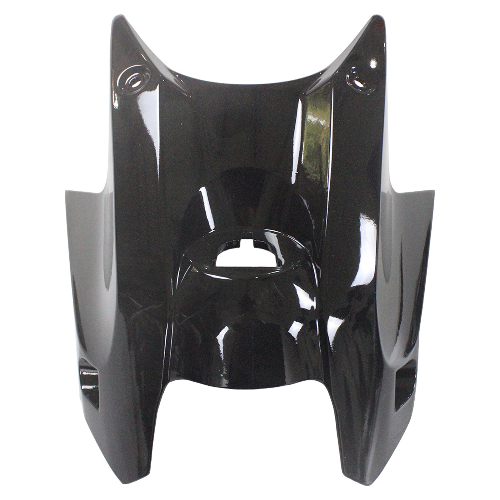 Amotopart 2017-2019 Kawasaki ER6F/Ninja650R Black with Skull Fairing Kit