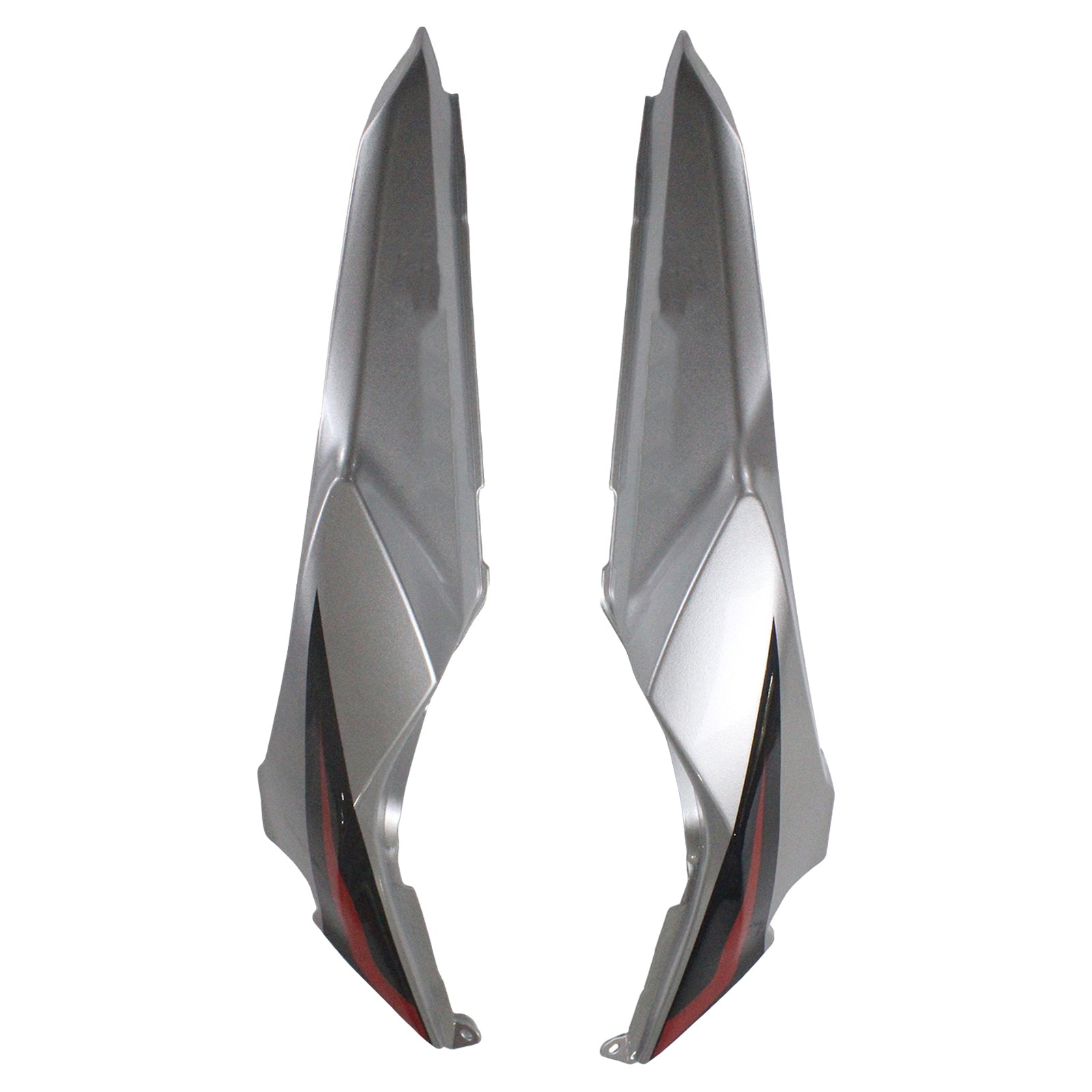 Amotopart 2017-2019 Kawasaki ER6F/Ninja650R Black with Skull Fairing Kit