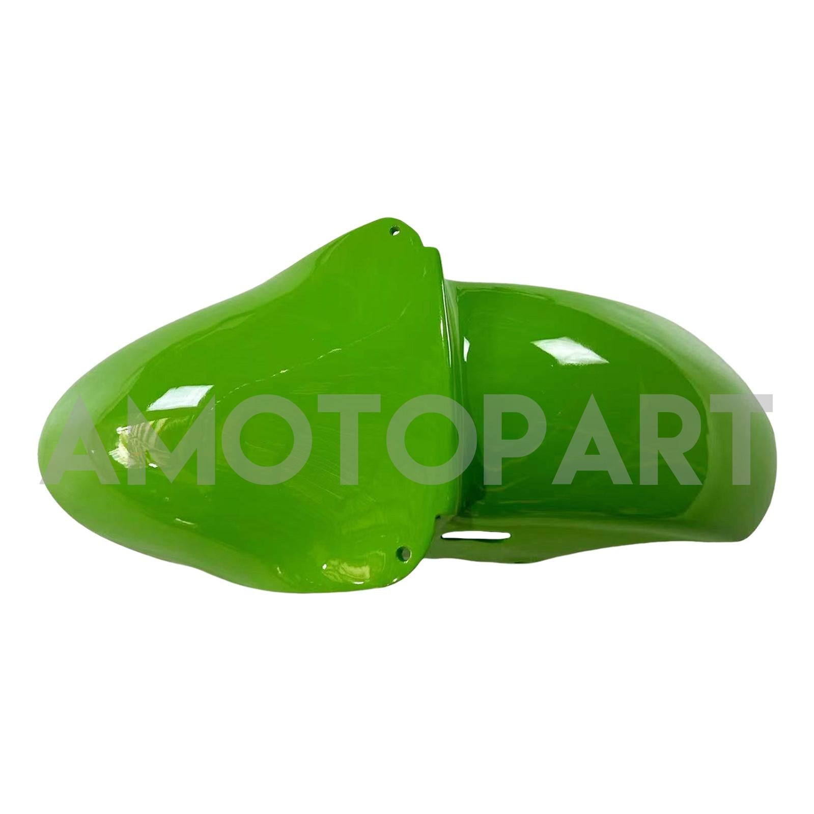 Amotopart 1998-1999 Kawasaki ZX6R Green & Black Styl3 Failing Kit