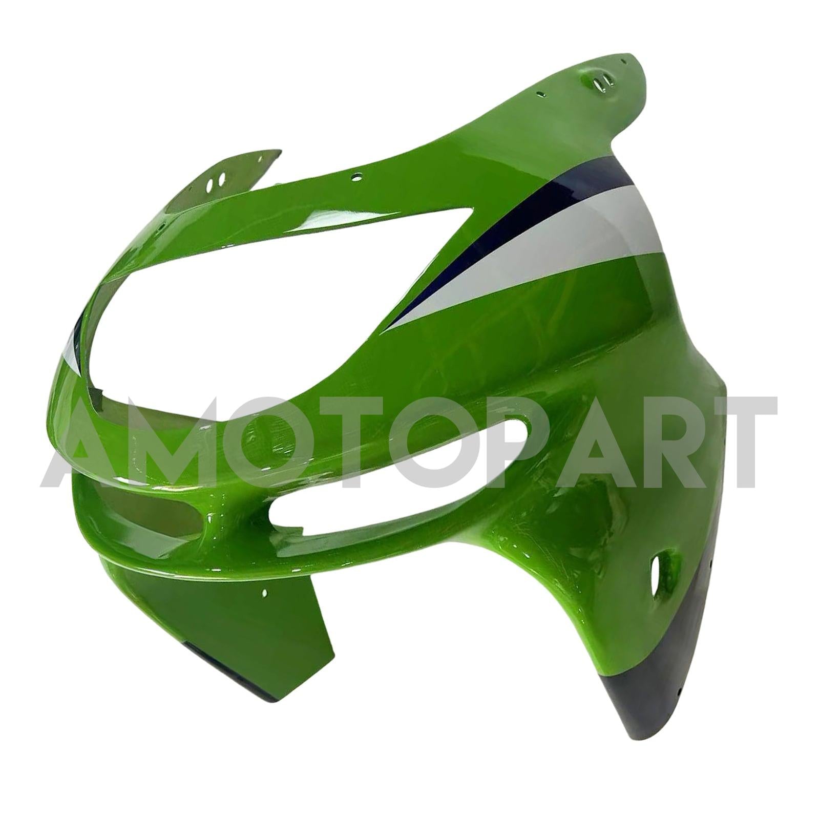 Amotopart 1998-1999 Kawasaki ZX6R Green & Black Styl3 Failing Kit
