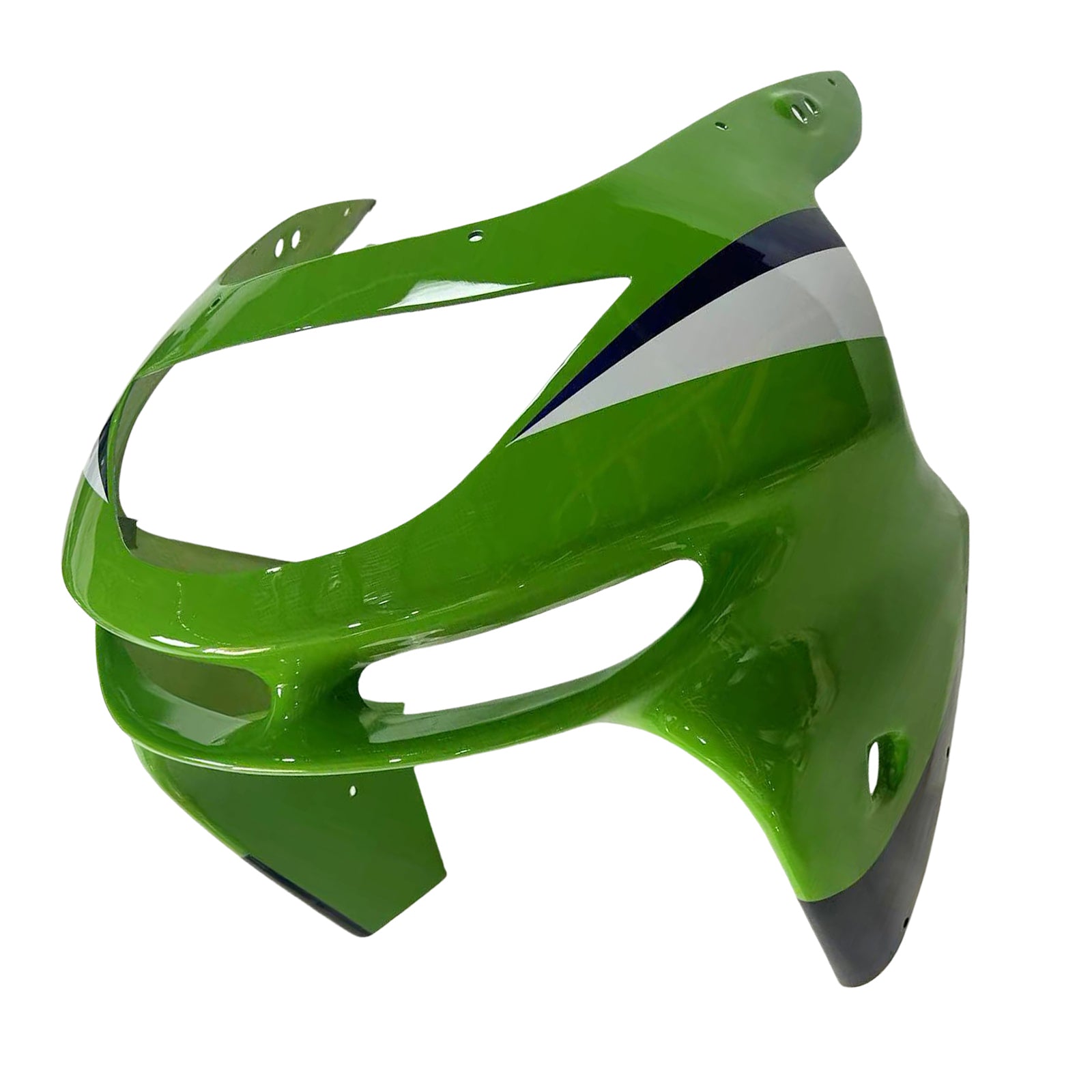 Amotopart 1998-1999 Kawasaki ZX6R Grün&Schwarzes Style3 Verkleidungsset