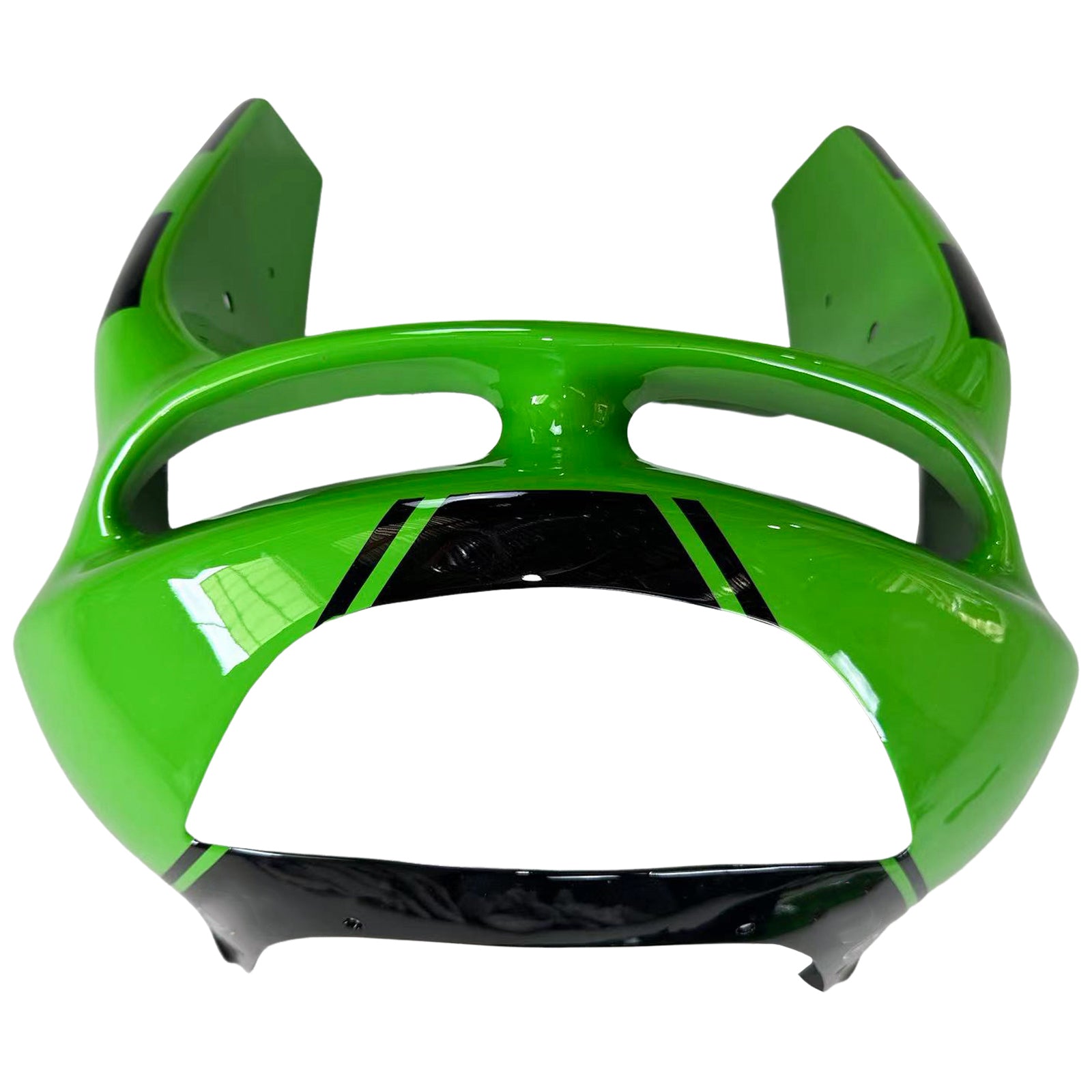 Amotopart 1998-1999 Kawasaki ZX6R Green & Black Style2 Fairing Kit