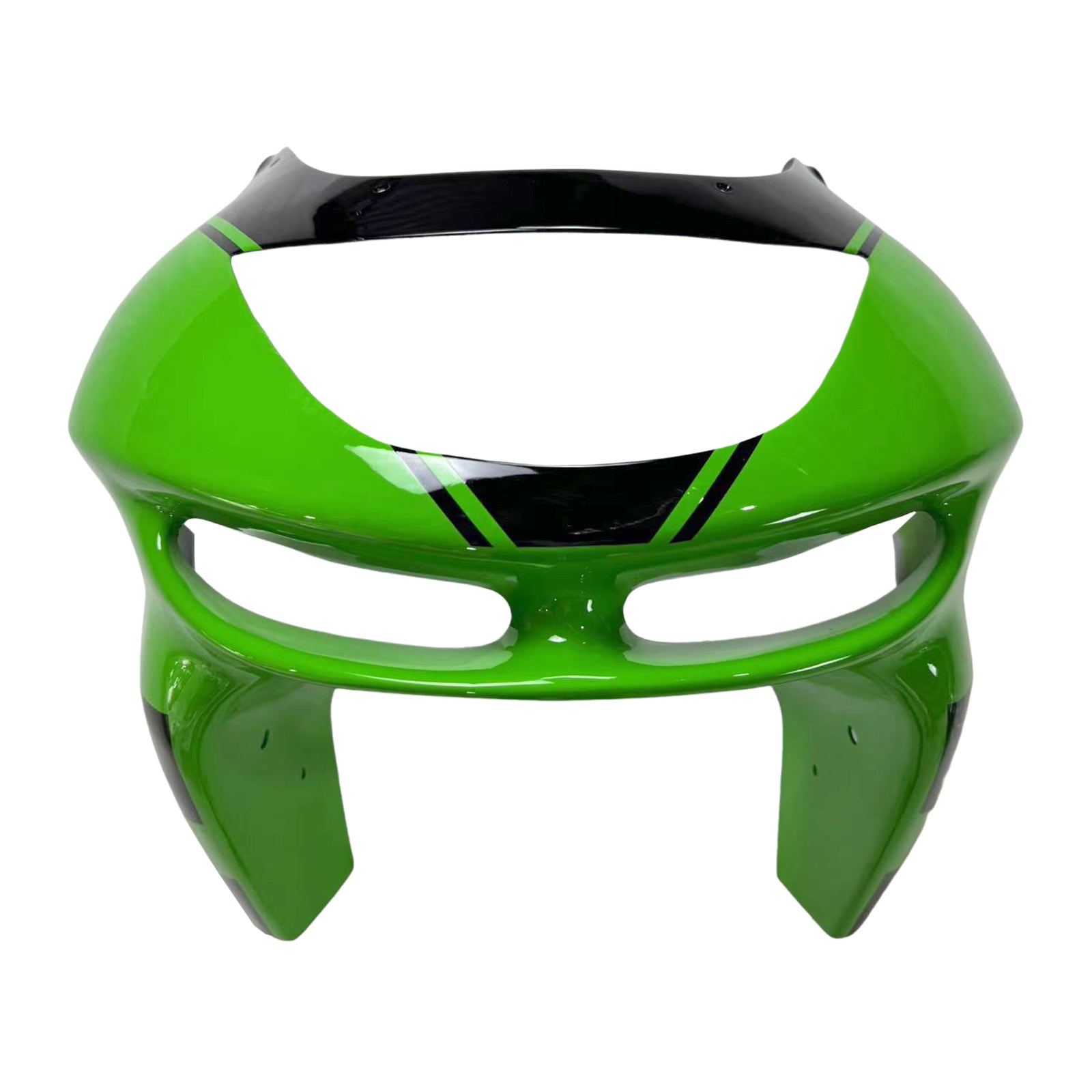 Amotopart 1998-1999 Kawasaki ZX6R Green & Black Style1 Fairing Kit