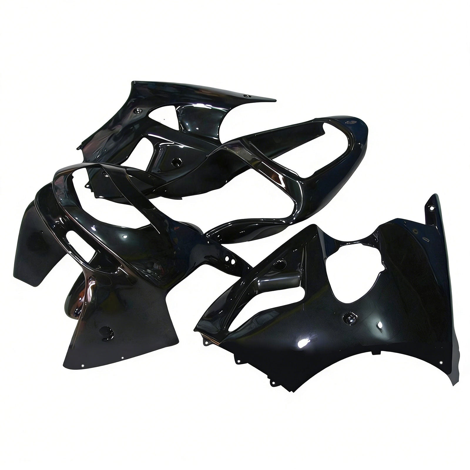 AMOTOPT 1998-1999 KAWASAKI ZX6R KIT DE FAILIZAÇÃO BLACK GLUSTY