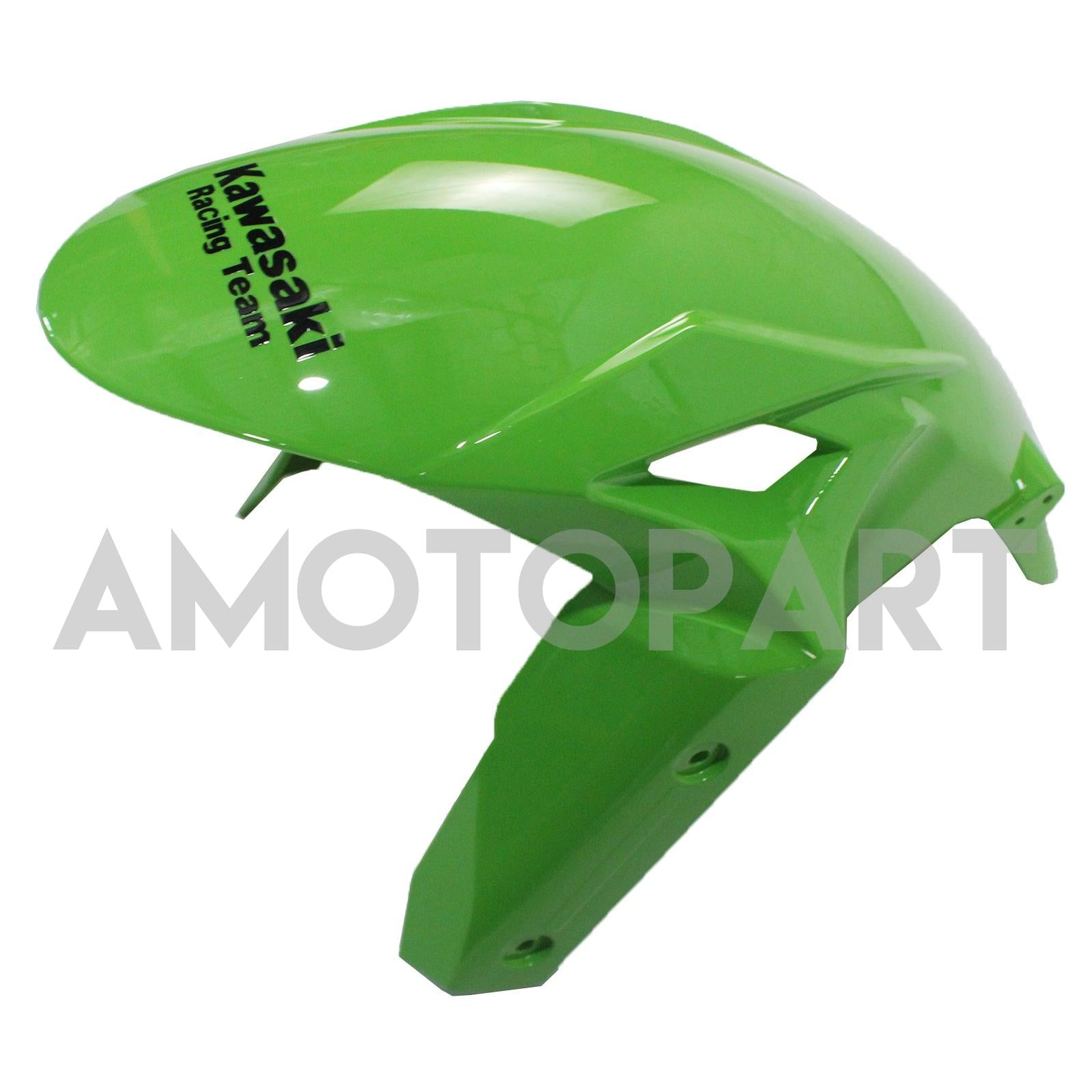 Kit de carenado Amotopart Kawasaki ZX6R 2019-2023 verde negro