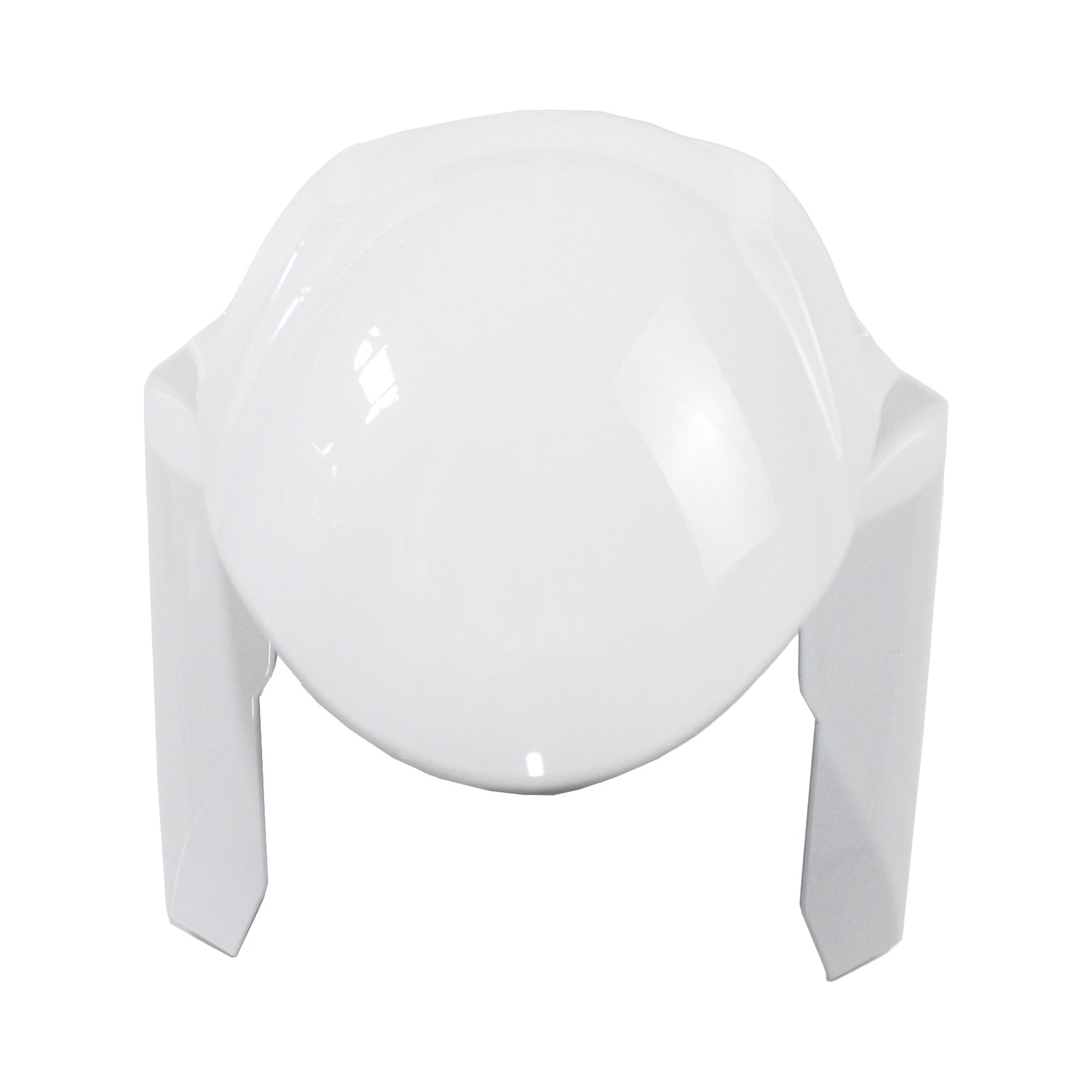 Amotopart 2019-2023 Kawasaki ZX6R White Grey Fairing Kit