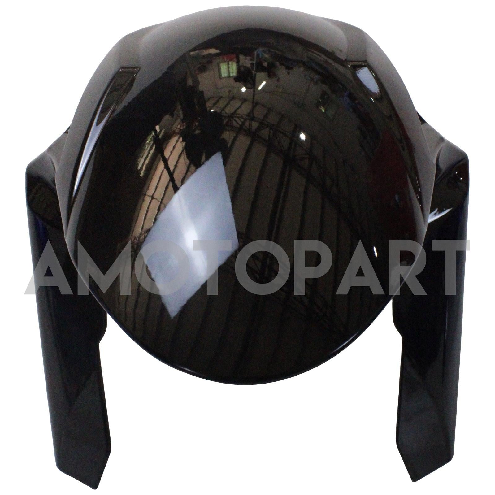 Amotopart 2019-2023 Kawasaki ZX6R Schwarz&Blaues Verkleidungskit