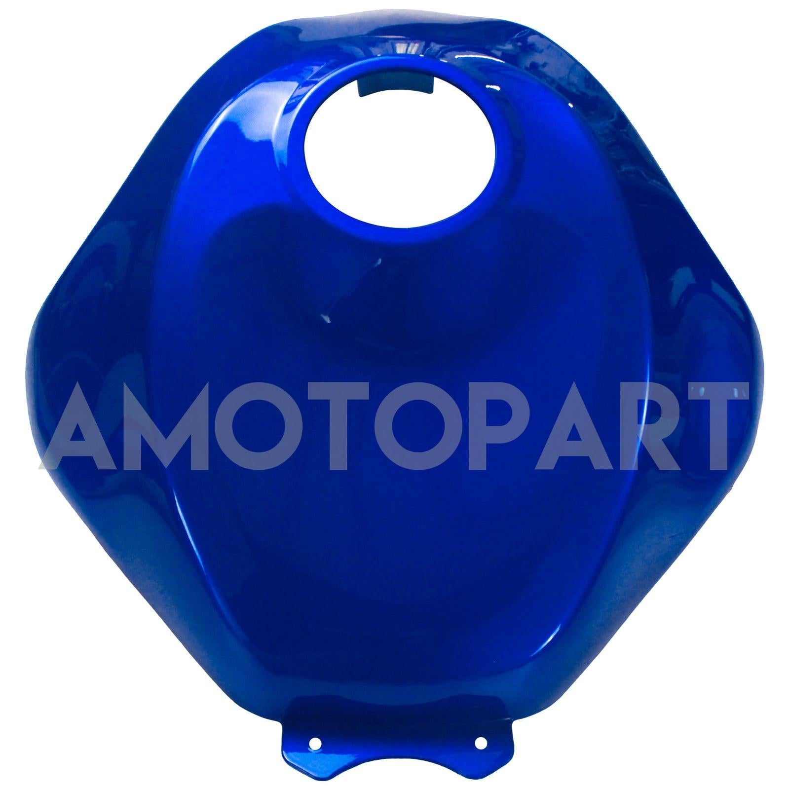 Amotopart 2019-2023 Kawasaki ZX6R Schwarz&Blaues Verkleidungskit
