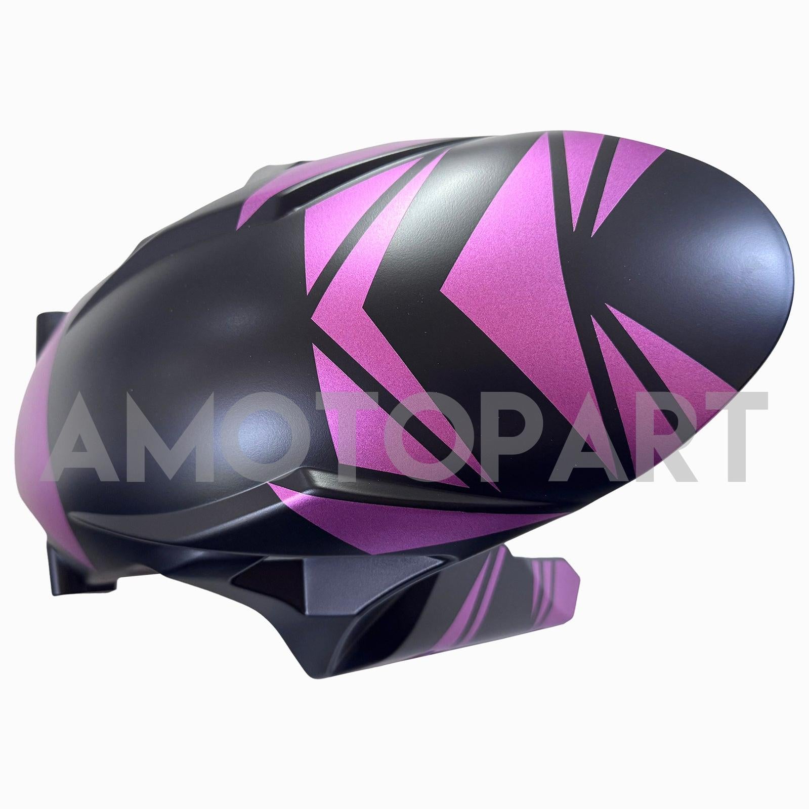 Amotopart 2019-2023 Kawasaki ZX6R Black&Pink Fairing Kit