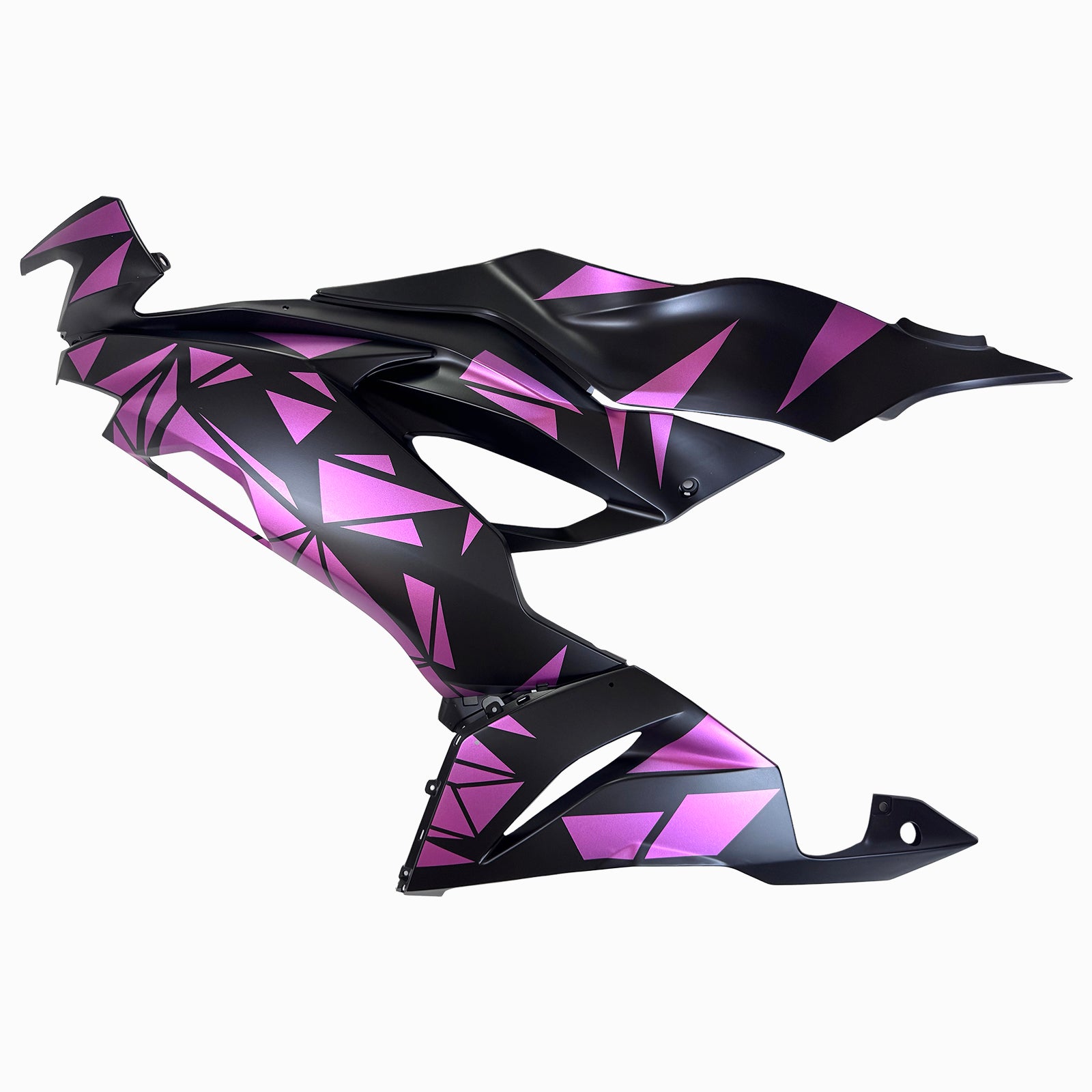 Amotopart 2019-2023 Kawasaki ZX6R Black & Pink Failing Kit