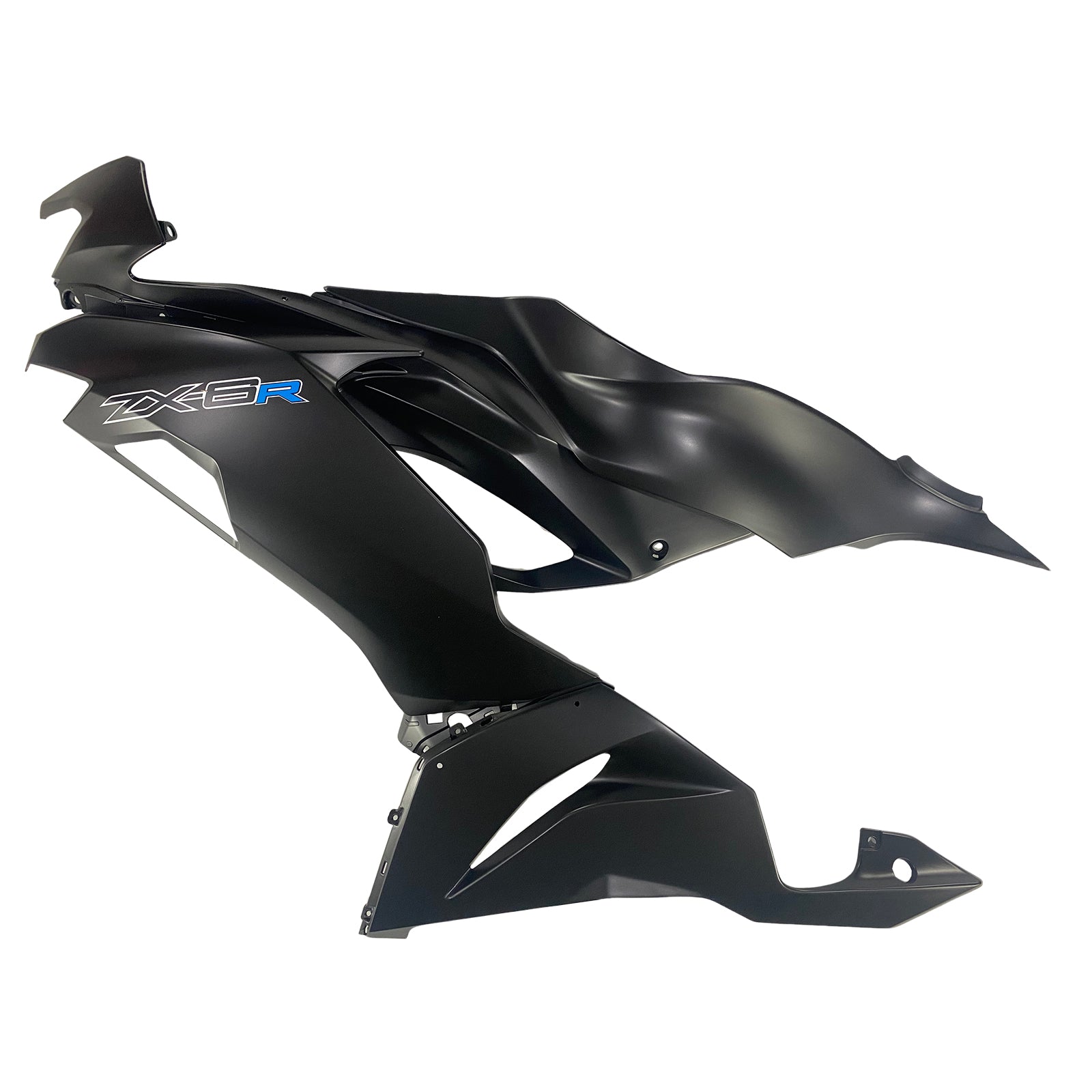 Amotopart 2019-2023 Kawasaki ZX6R Black Fairing Kit